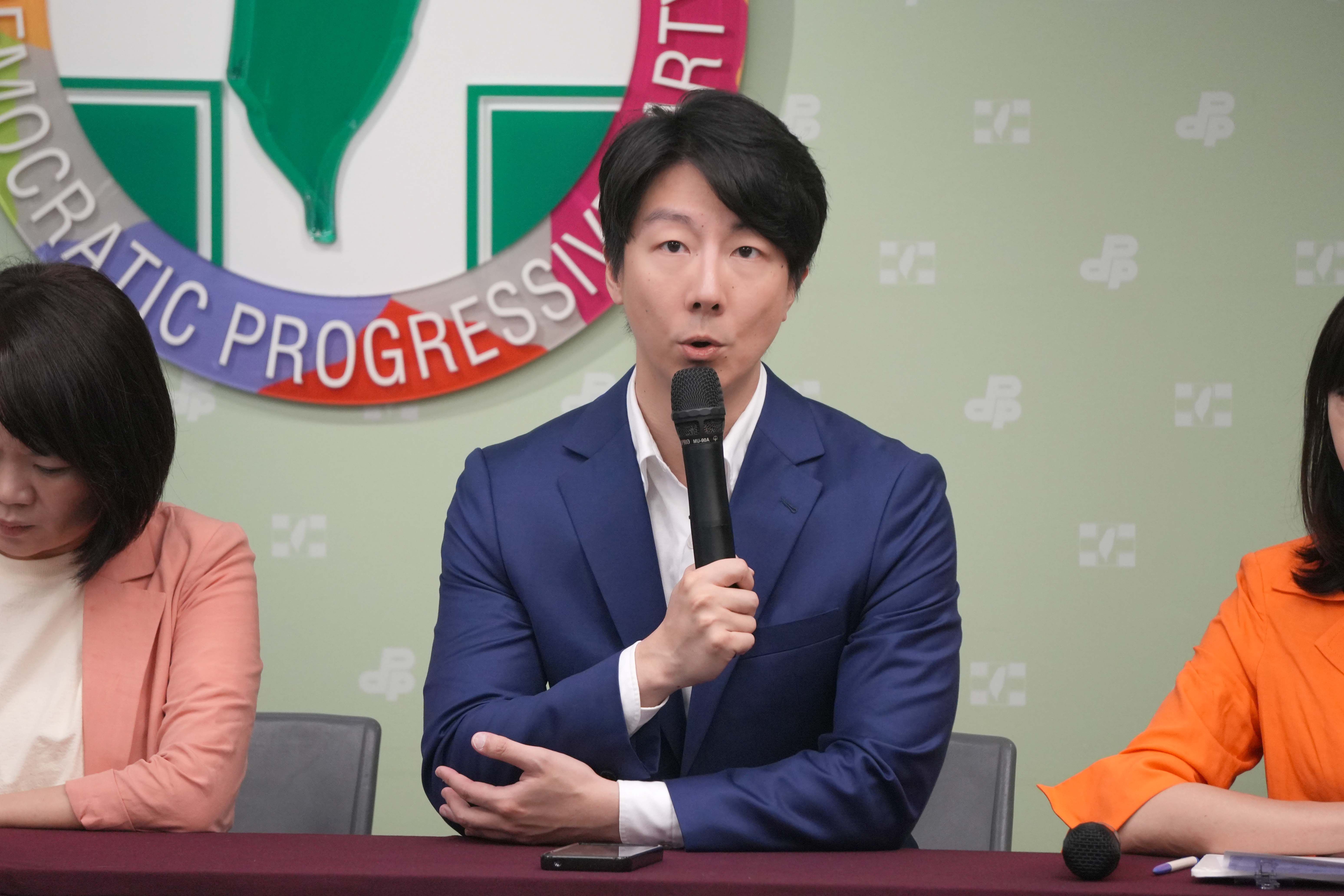 民進黨發言人吳錚。（民進黨提供）