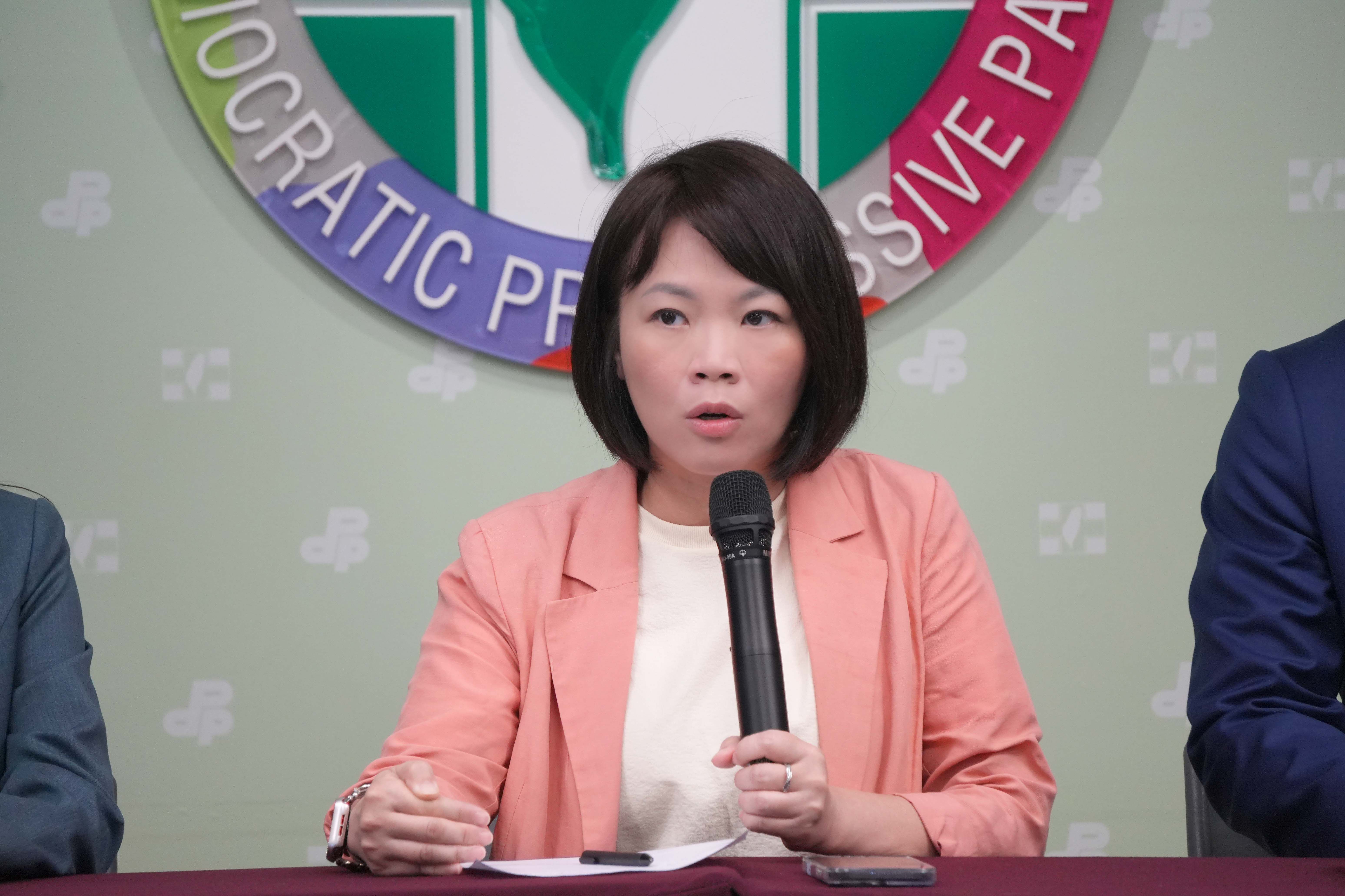 議員簡舒培。（民進黨提供）