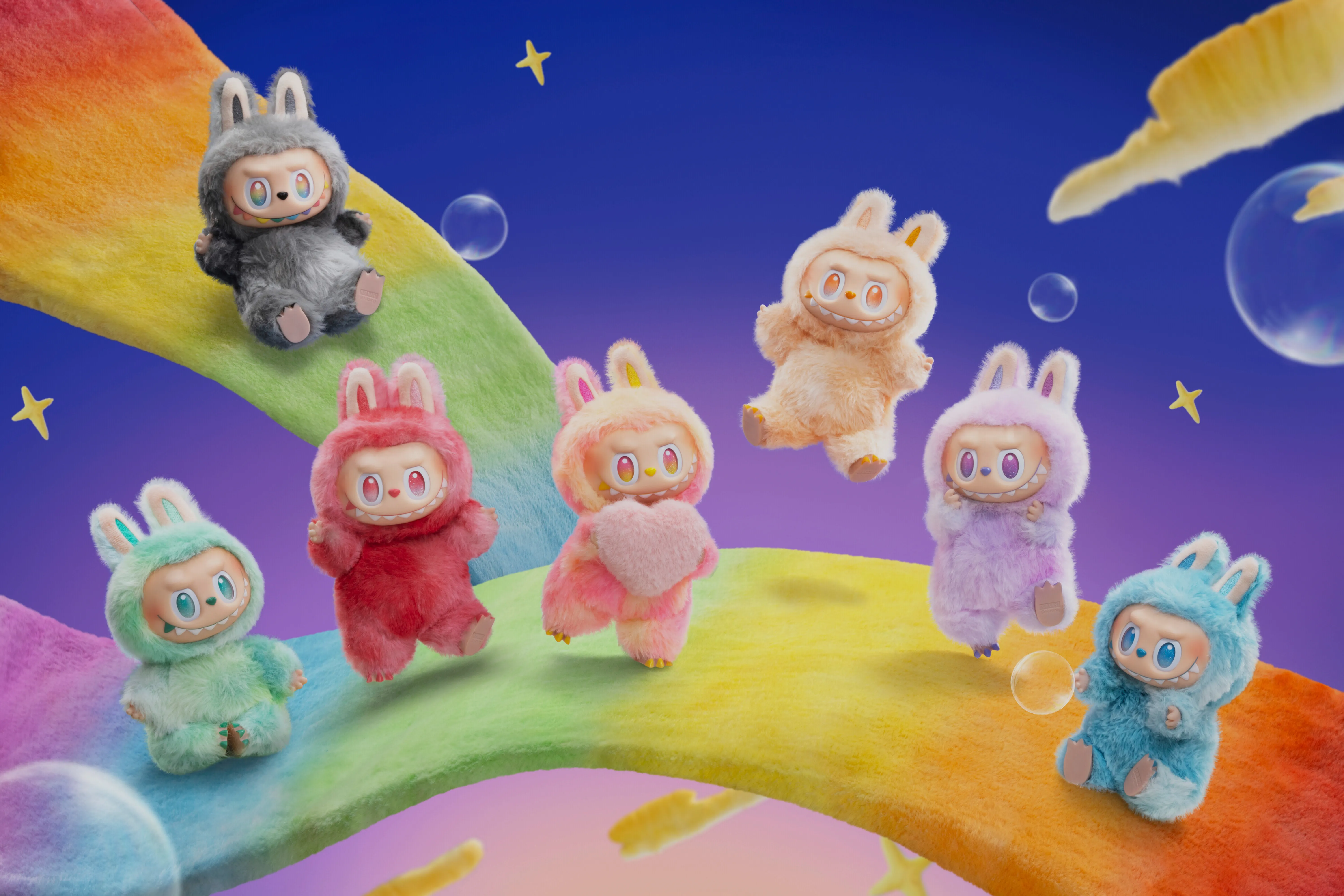 Labubu火爆全球，儼然成為中國最潮軟實力。（AP）