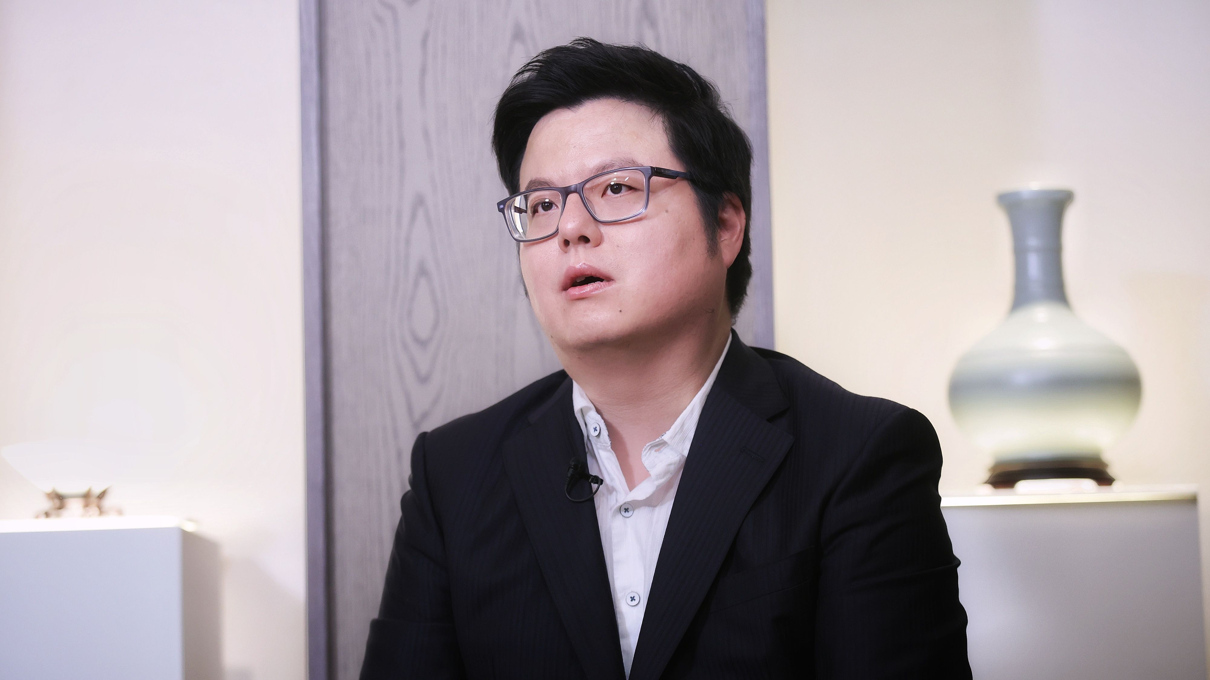 20250618-風傳媒《下班國際線》節目18日由主持人路怡珍與中華戰略暨兵棋研究協會理事長黃介正、風傳媒兩岸中心副主任杜宗熹（見圖）對談。（柯承惠