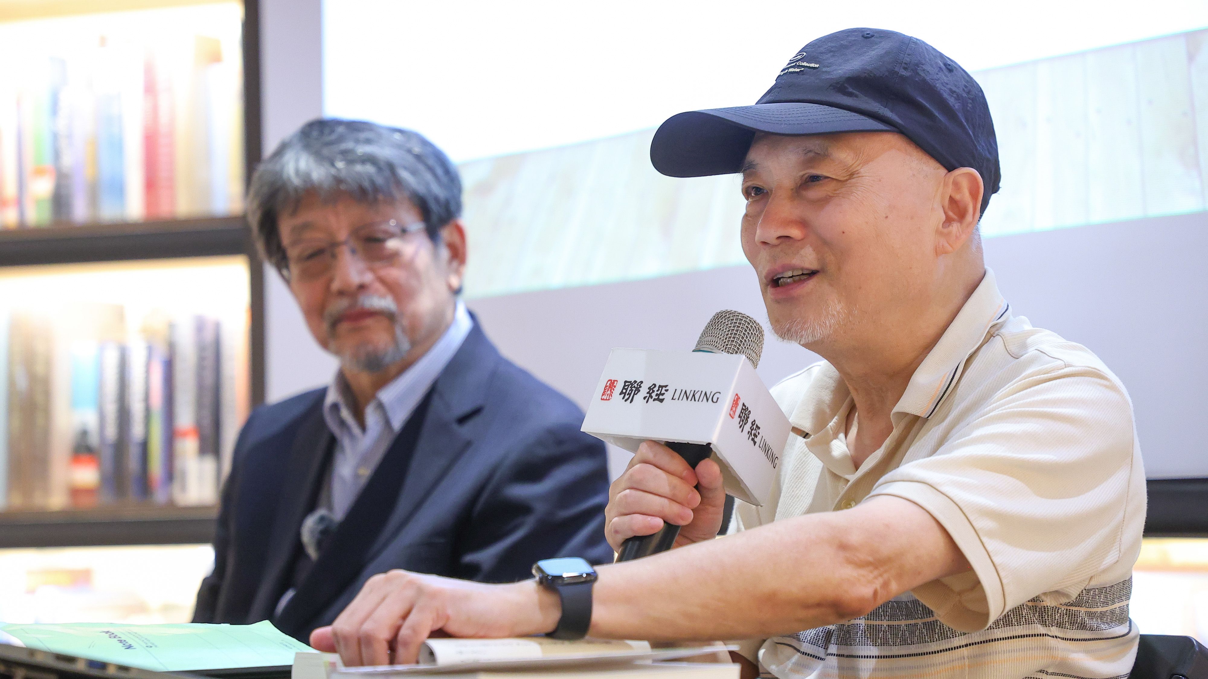 20250620-前故宮院長吳密察20日出席「臺灣政治有意思！」新書發表會。（顏麟宇攝）