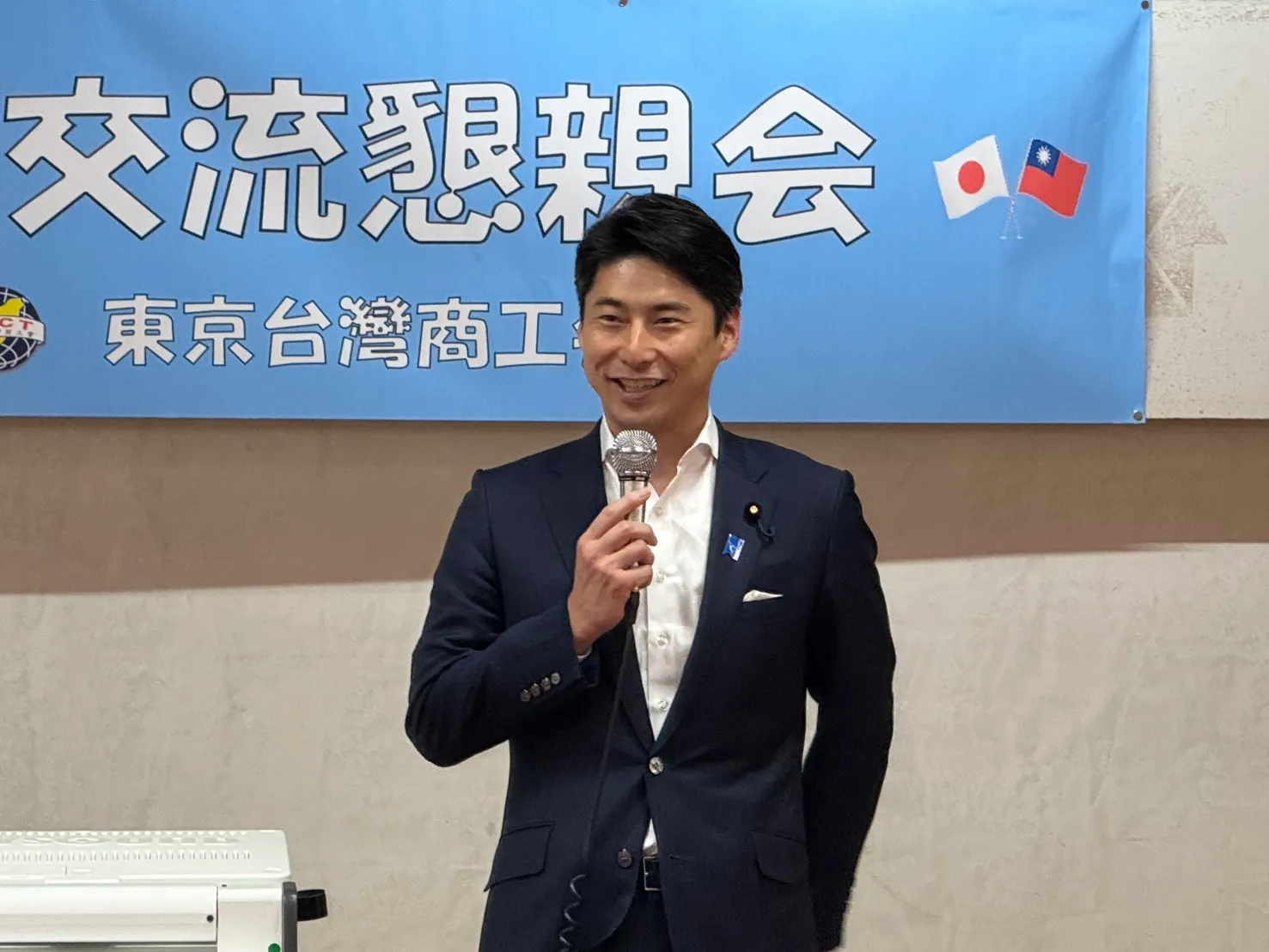 20250622-日本自民黨青年局長、眾議院議員中曾根康隆。（黃信維攝）