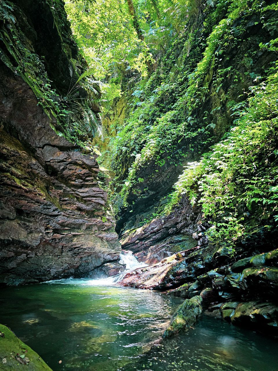 高坡部落,吼蘯峽谷,山羊峽谷,溯溪,戶外,北橫,北部橫貫公路,（圖／洪煜勛攝）