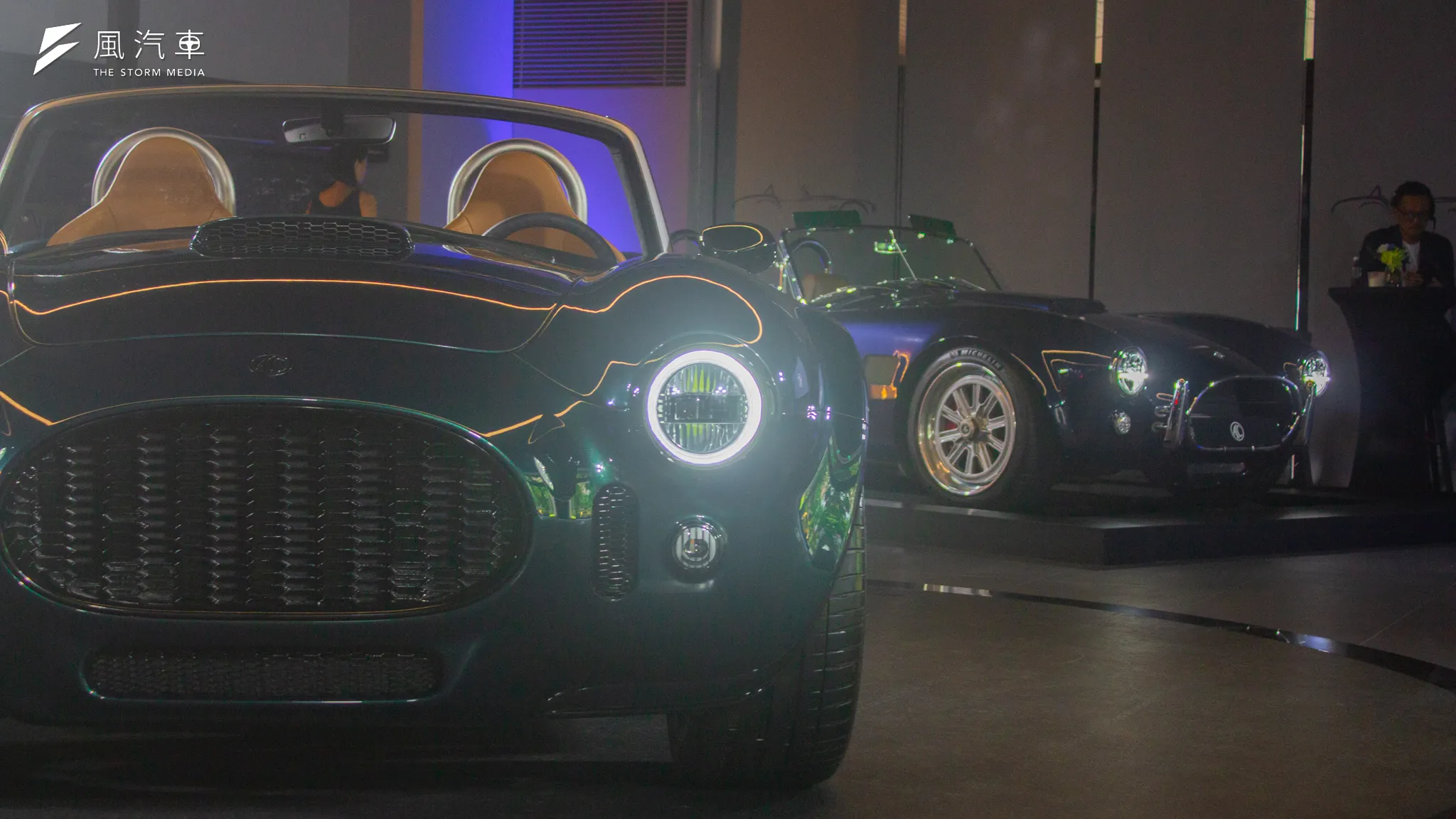 AC Cobra GT 提供Roadster及Coupe兩種車型，首批配額早已售罄，可見經典賽車風潮仍相當受注目。