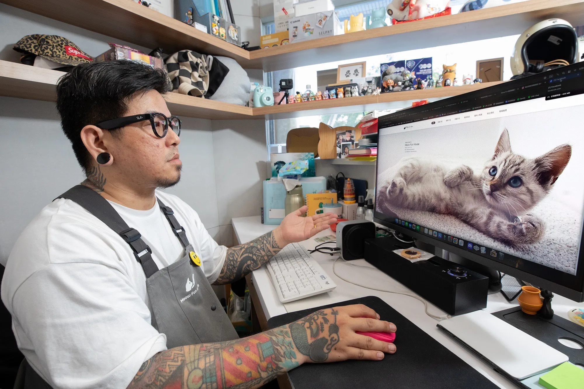 店家網站經營。（圖/台北市政府提供）