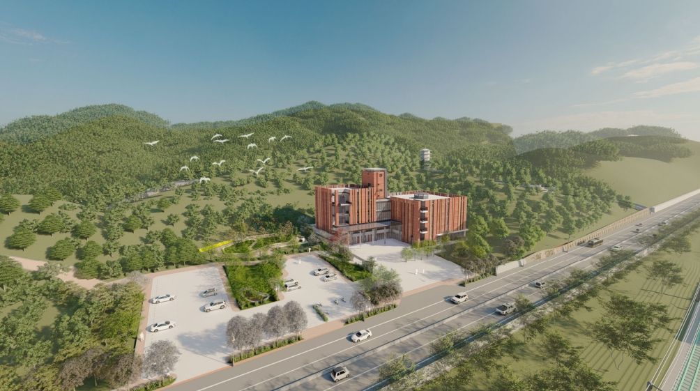 公共區域另規劃景觀廊道與眺望平台，可遠眺大漢溪與三峽、鶯歌景致。圖/新北市政府工務局