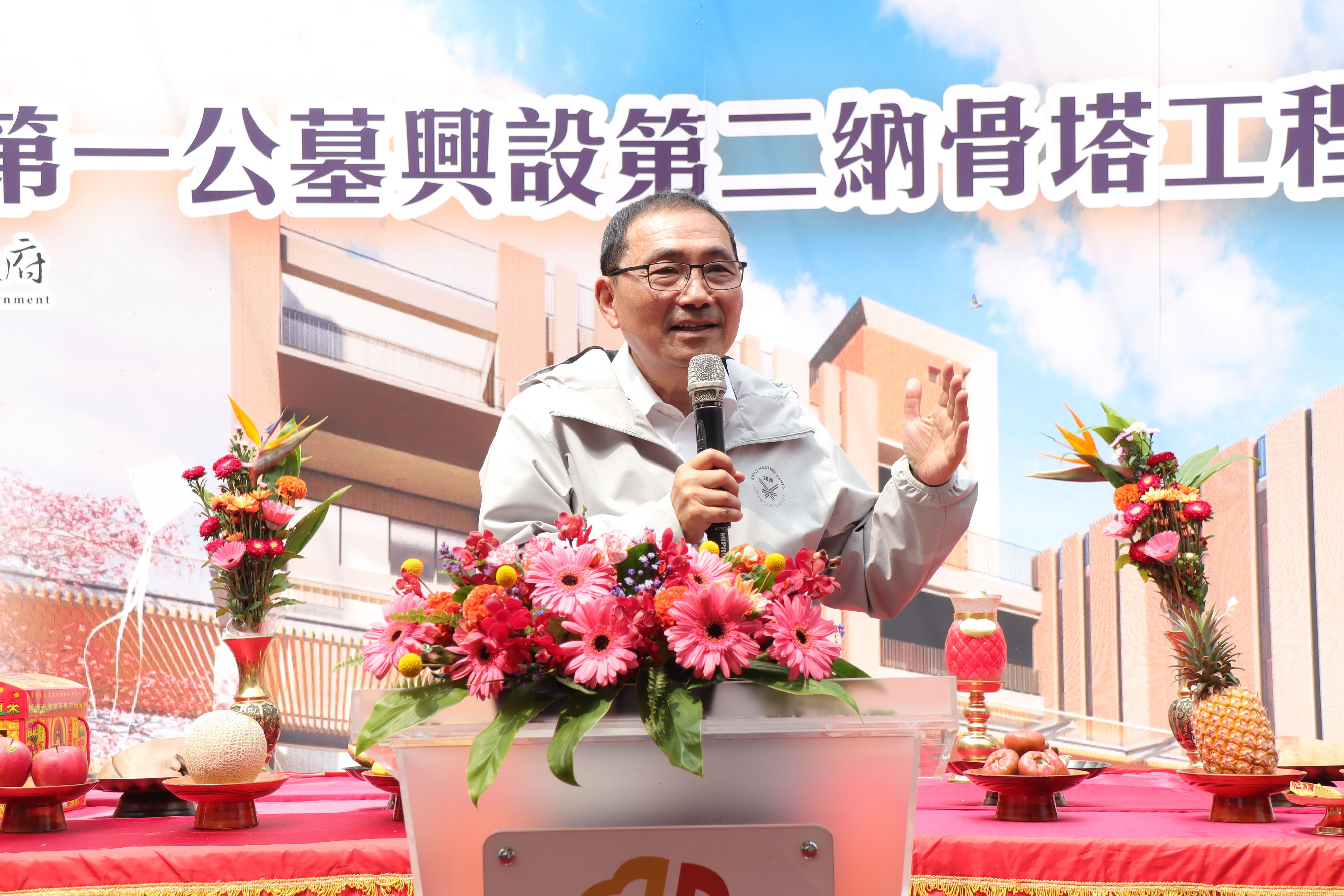 園區規劃地上五層主體建築及植存區，滿足傳統與環保葬並行的趨勢。圖/新北市政府工務局