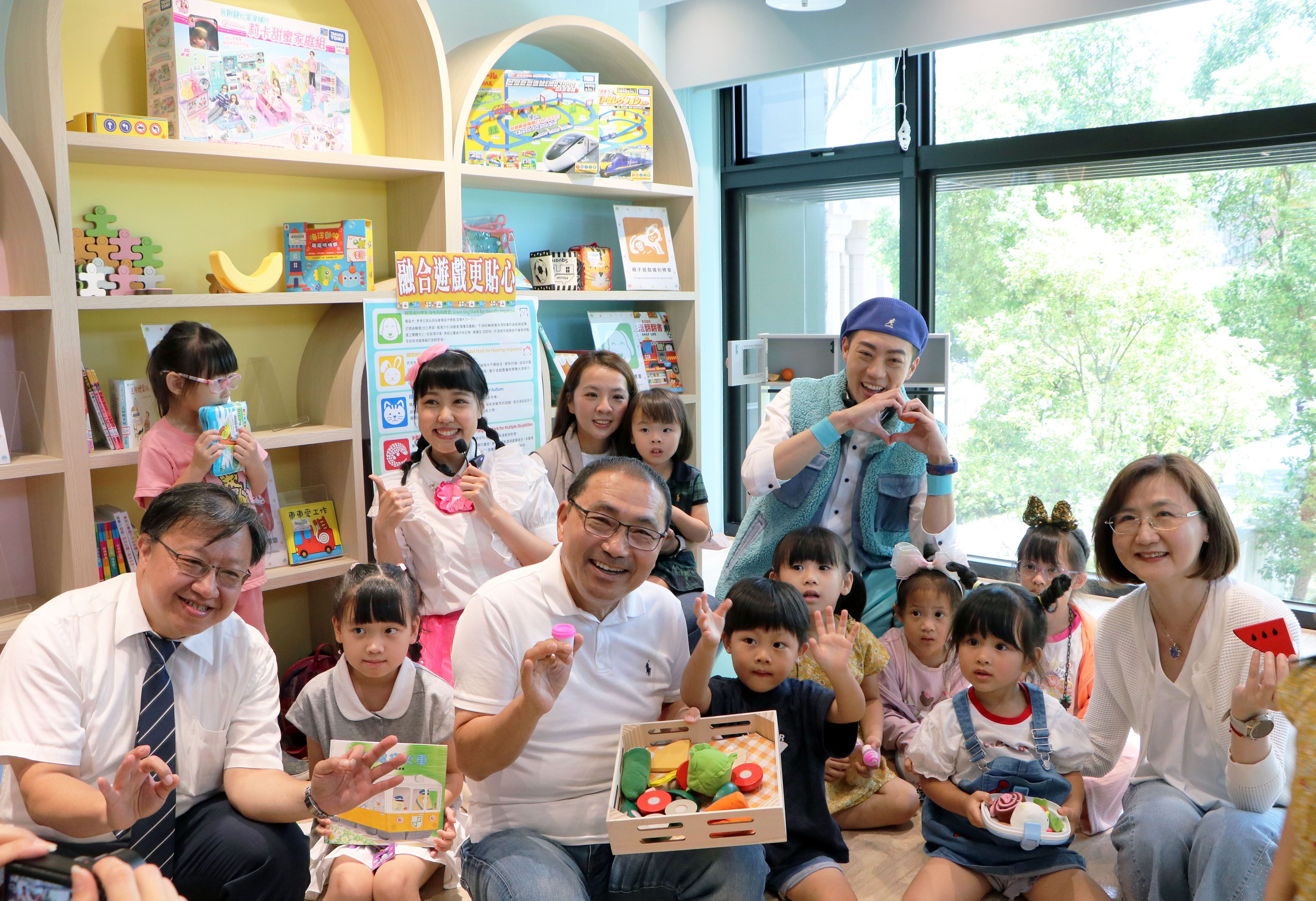 三重兒童親子分館從7月4日起至8月31日止特別推出一系列親子閱讀活動。(圖/新北市立圖書館)