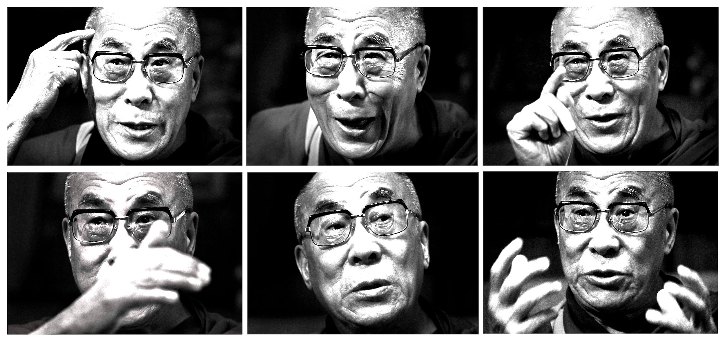 2010年5月7日，西藏精神領袖達賴喇嘛在印度達蘭薩拉接受美聯社採訪。（美聯社）