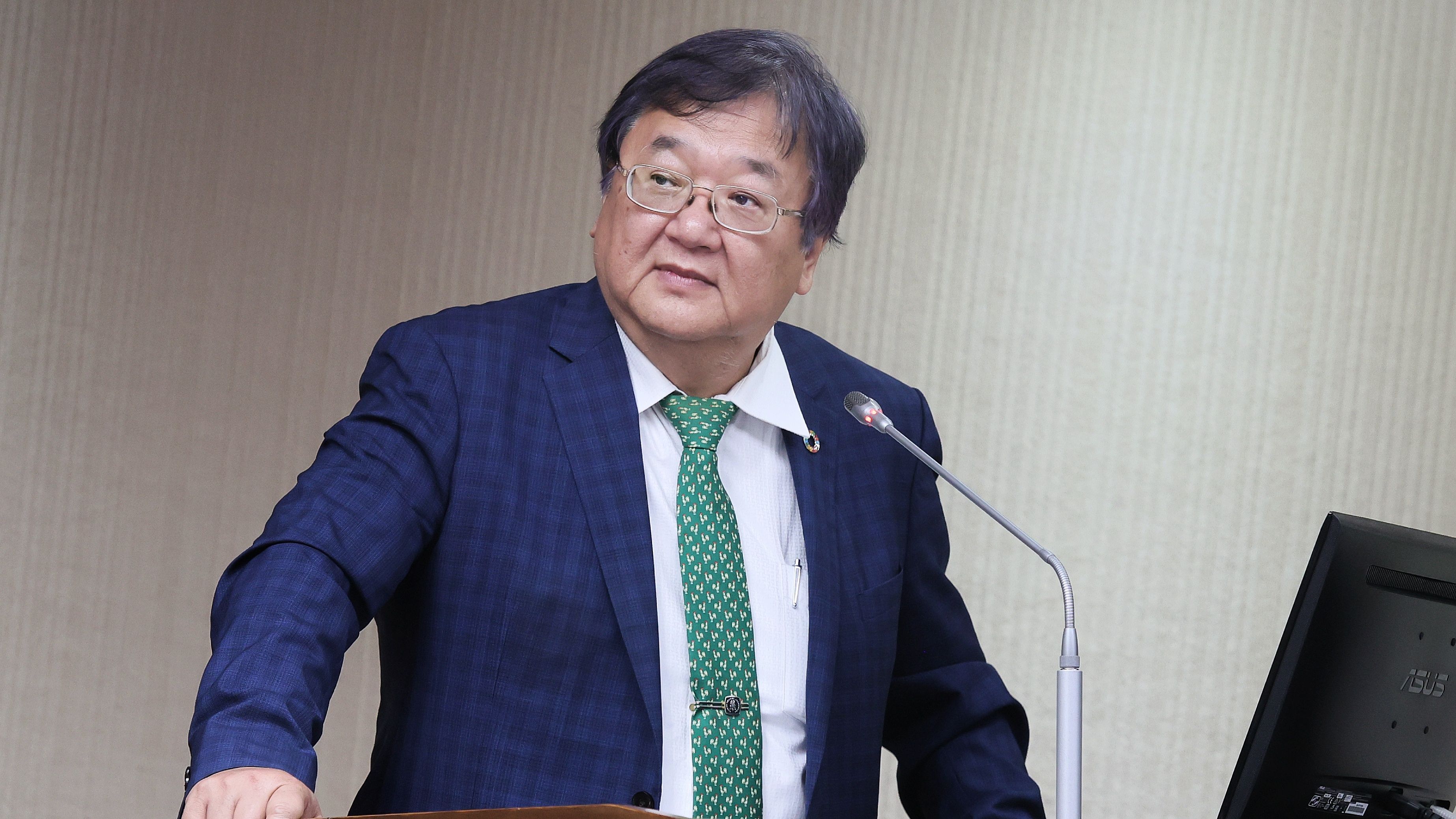 20250707-衛福部長邱泰源7日至立法院備詢。（柯承惠攝）