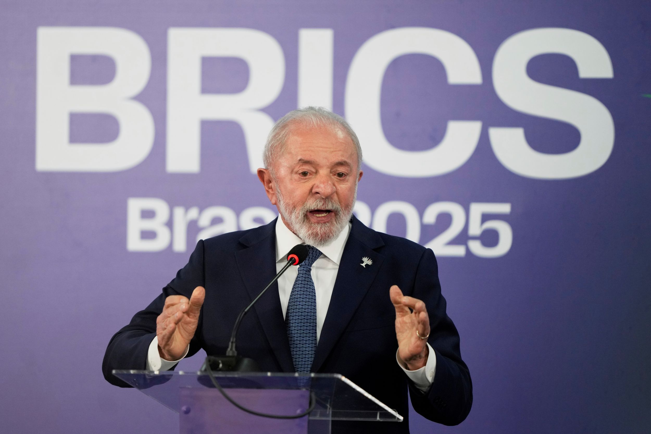 巴西現任左派總統魯拉。（美聯社）