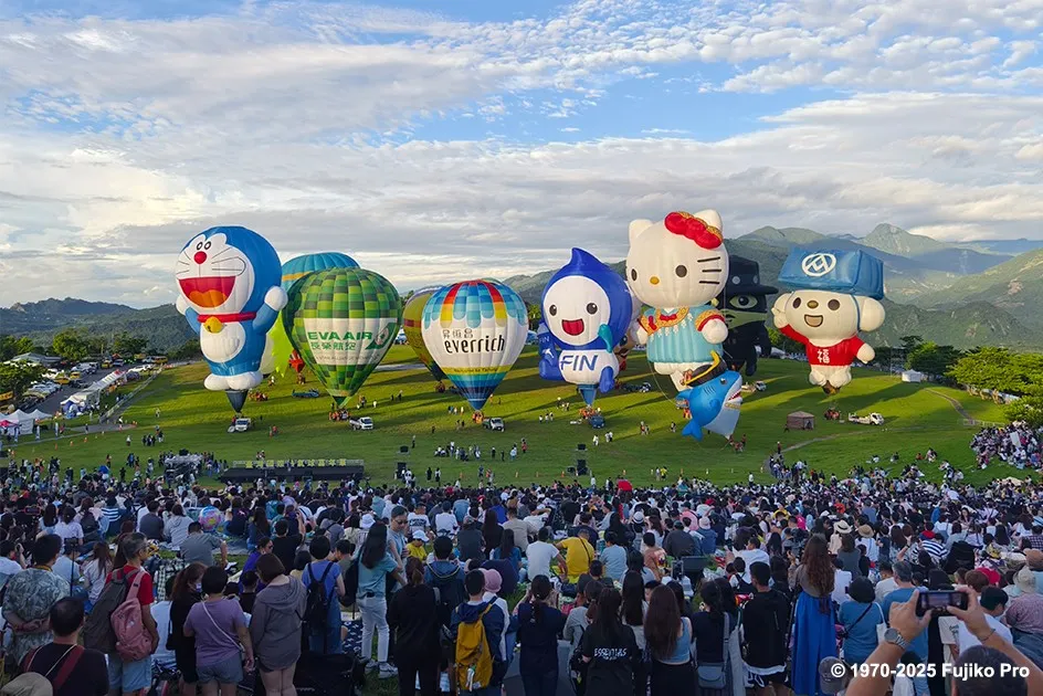 2025臺灣國際熱氣球嘉年華。圖片提供／台東縣政府