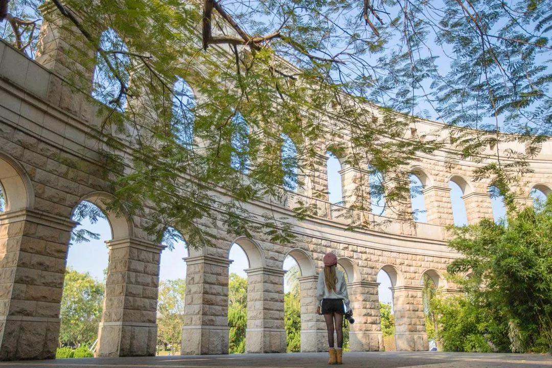 台中亞洲大學。（圖／IG@pierrehuang提供）