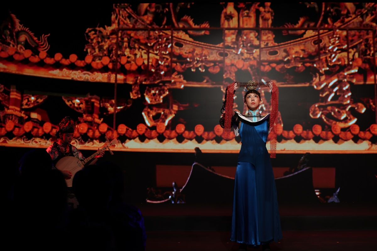 「We TAIWAN」參演團隊「拚場藝術撞擊」《狩siù》，將傳統宮廟文化中的「神將」進行跨時代的重新詮釋。