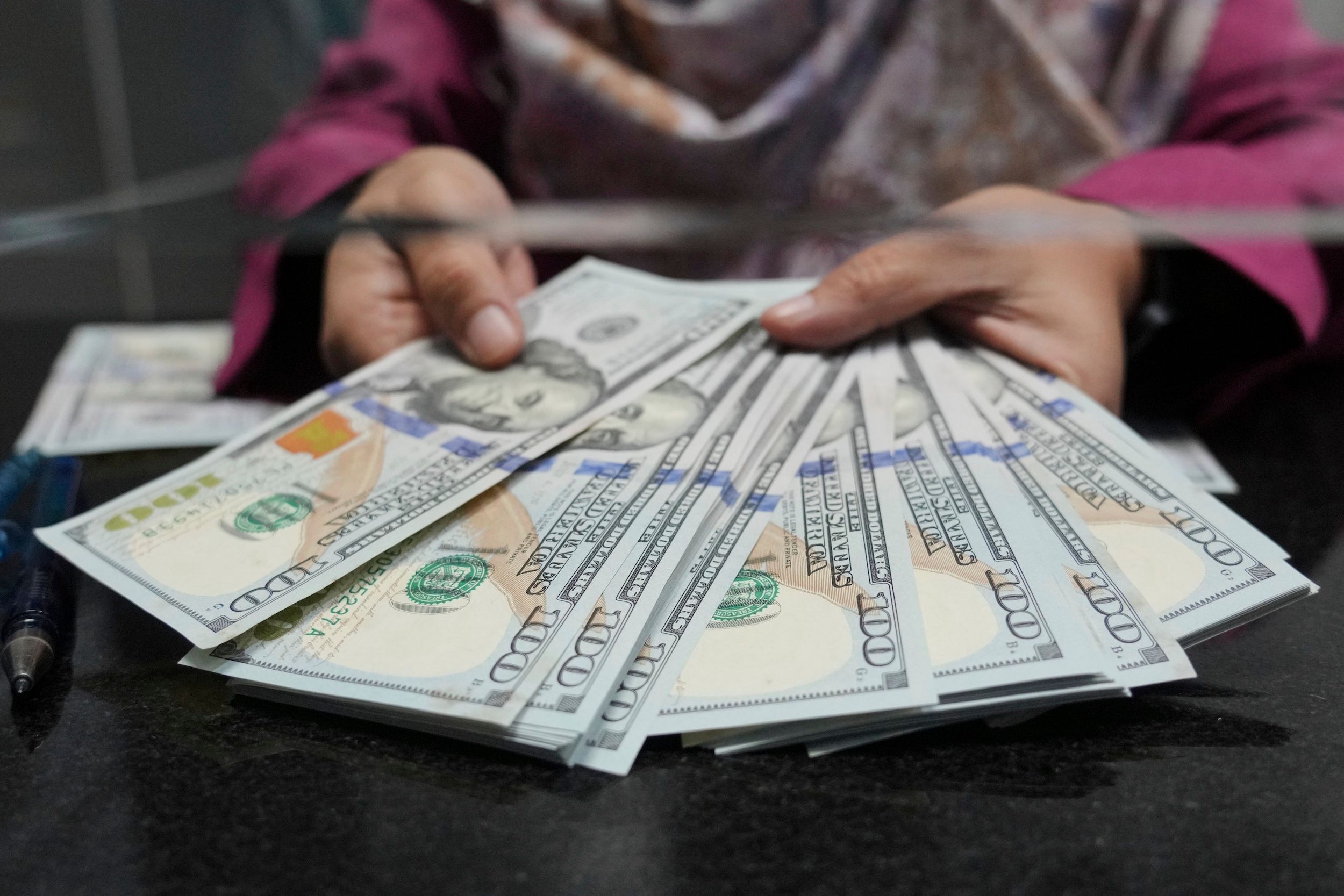 美元。（美聯社）