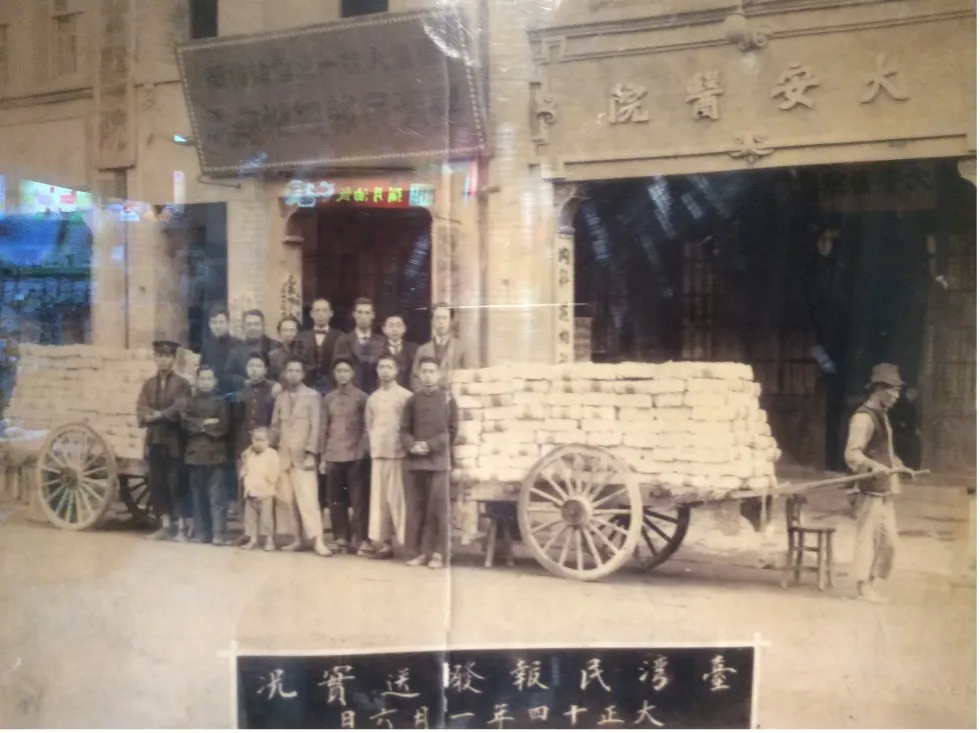 20250717-1925年1月4 日台灣民報於大安醫院正式發行。（王育梅提供）