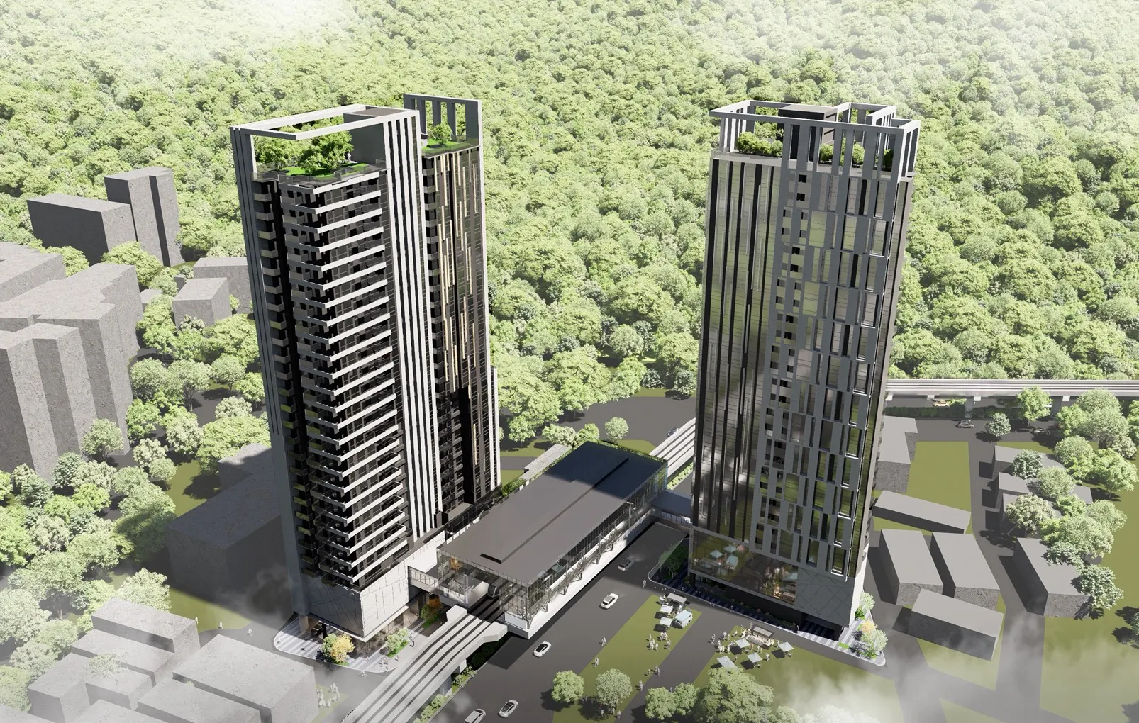 土城樹林線LG16捷開案模擬照。（圖/新北市政府捷運工程局）