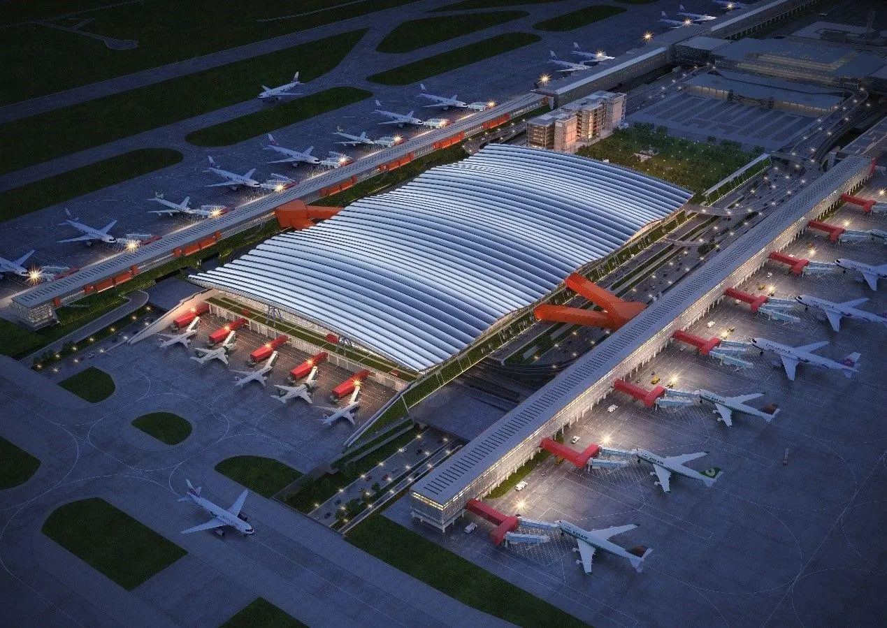 航空城與第三航廈啟動，吸引大量企業與高階人才進駐。(圖/桃園市政府提供)