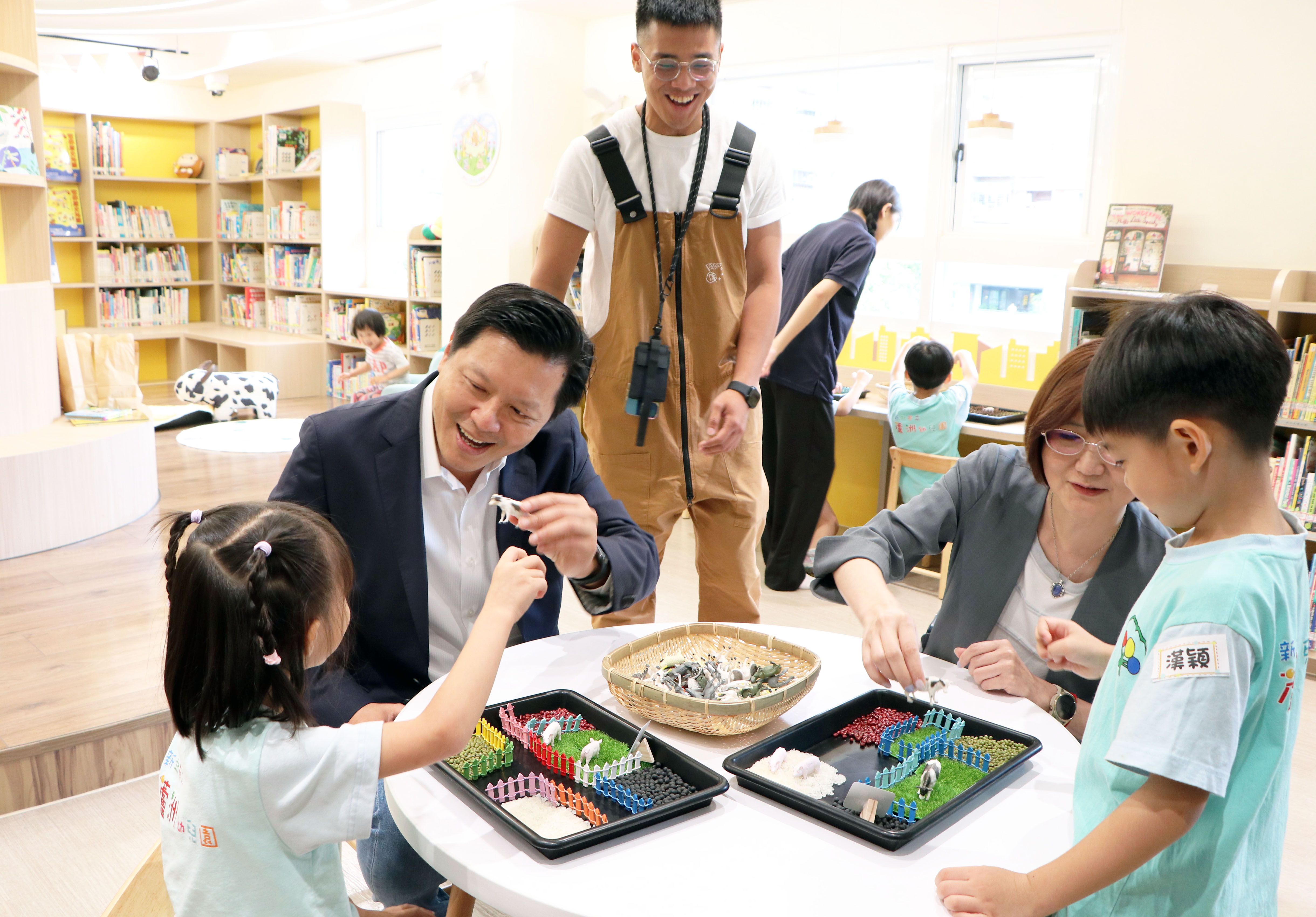 結合社會情緒學習（SEL），打造減壓閱讀角。(圖/新北市立圖書館)