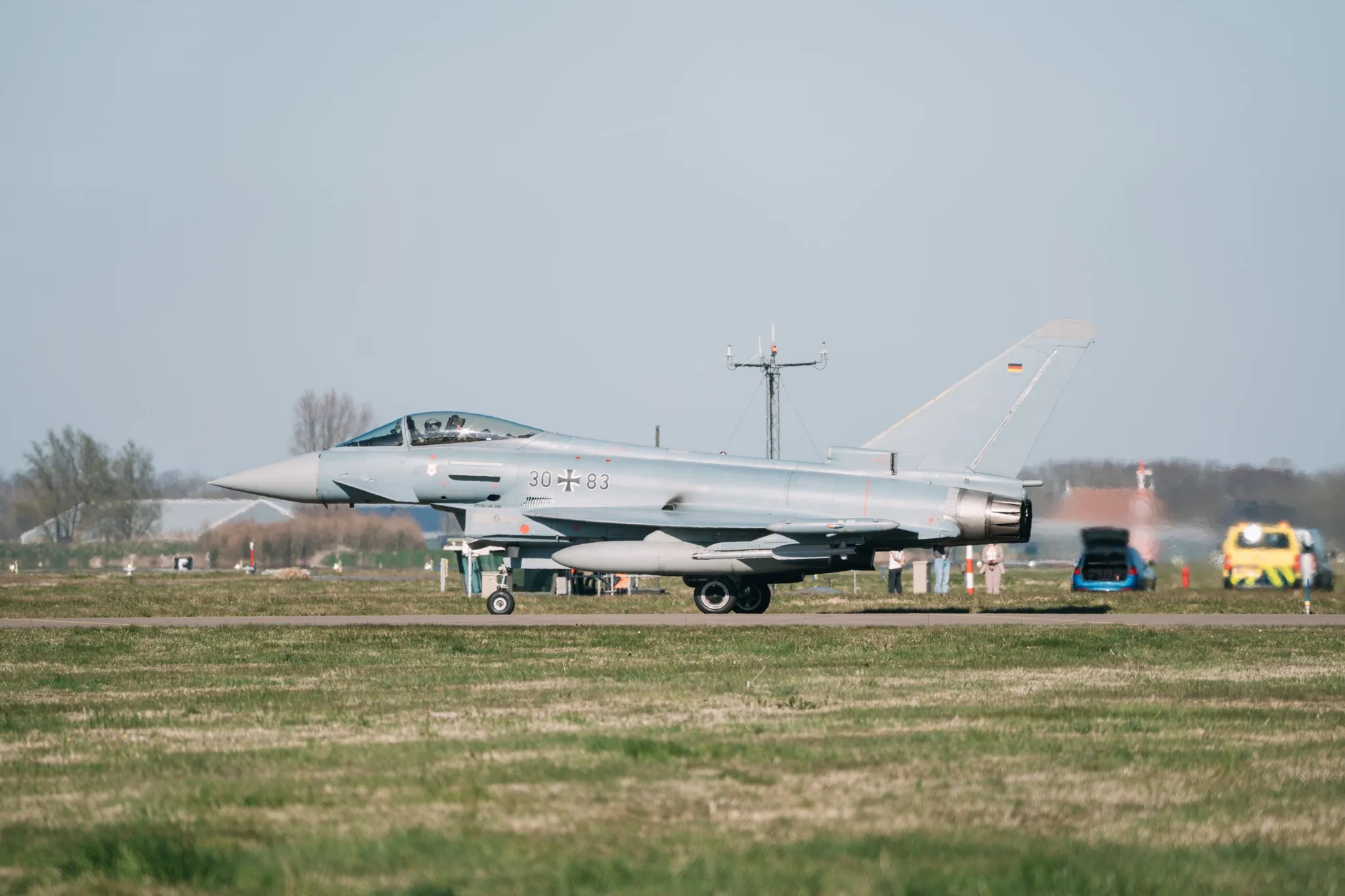 德國聯邦空軍現役的颱風戰機。（翻攝自德國國防部）