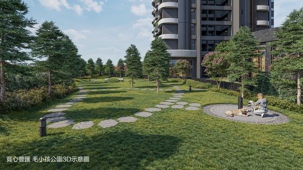 「寬心豐匯」打造草屯少見的全齡化公設、更打造草屯少見的全齡化公設。（圖／寬心豐匯提供）