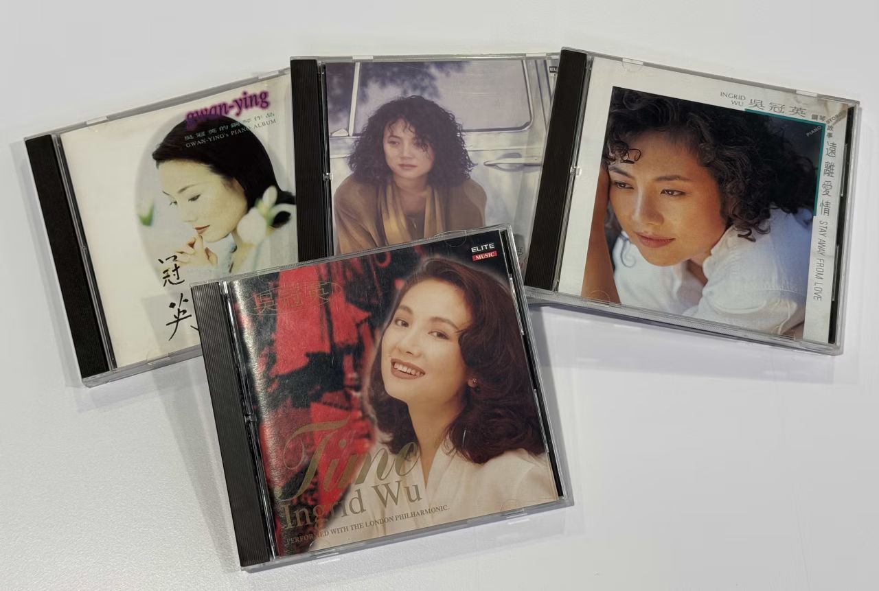 吳冠英曾用藝名Ingrid Wu發行過鋼琴曲專輯。 （圖片來源：CHUN HAN WONG/WSJ）