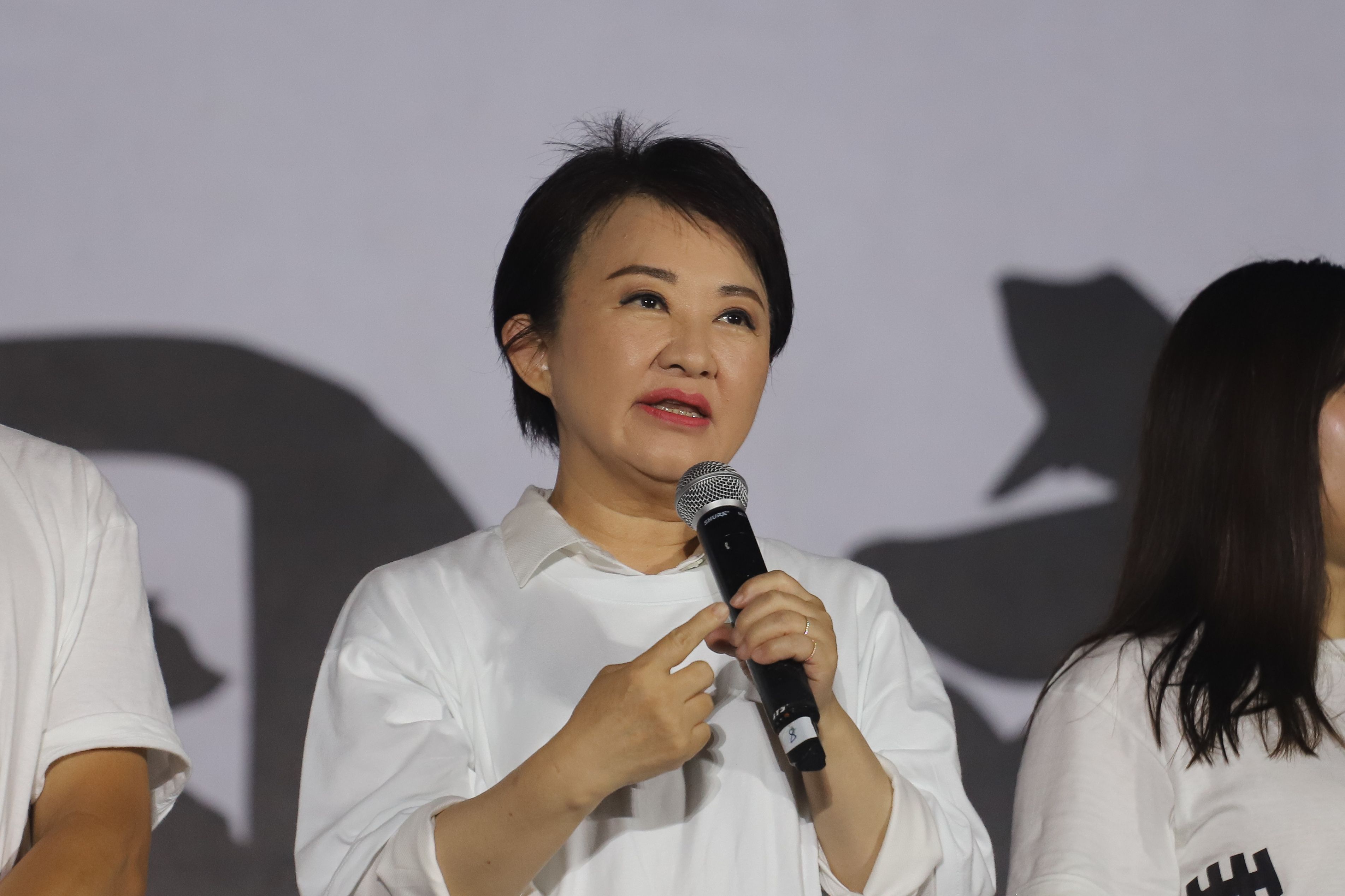 20250725-国民党が異意表示の選前夜に開催。（陳品佑撮影）