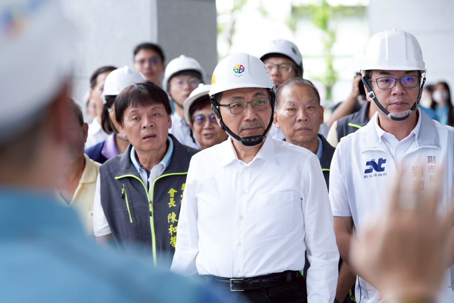 侯友宜市長が新北泰山中山段の青年社会住宅を視察。（図/新北市政府城鄉発展局）