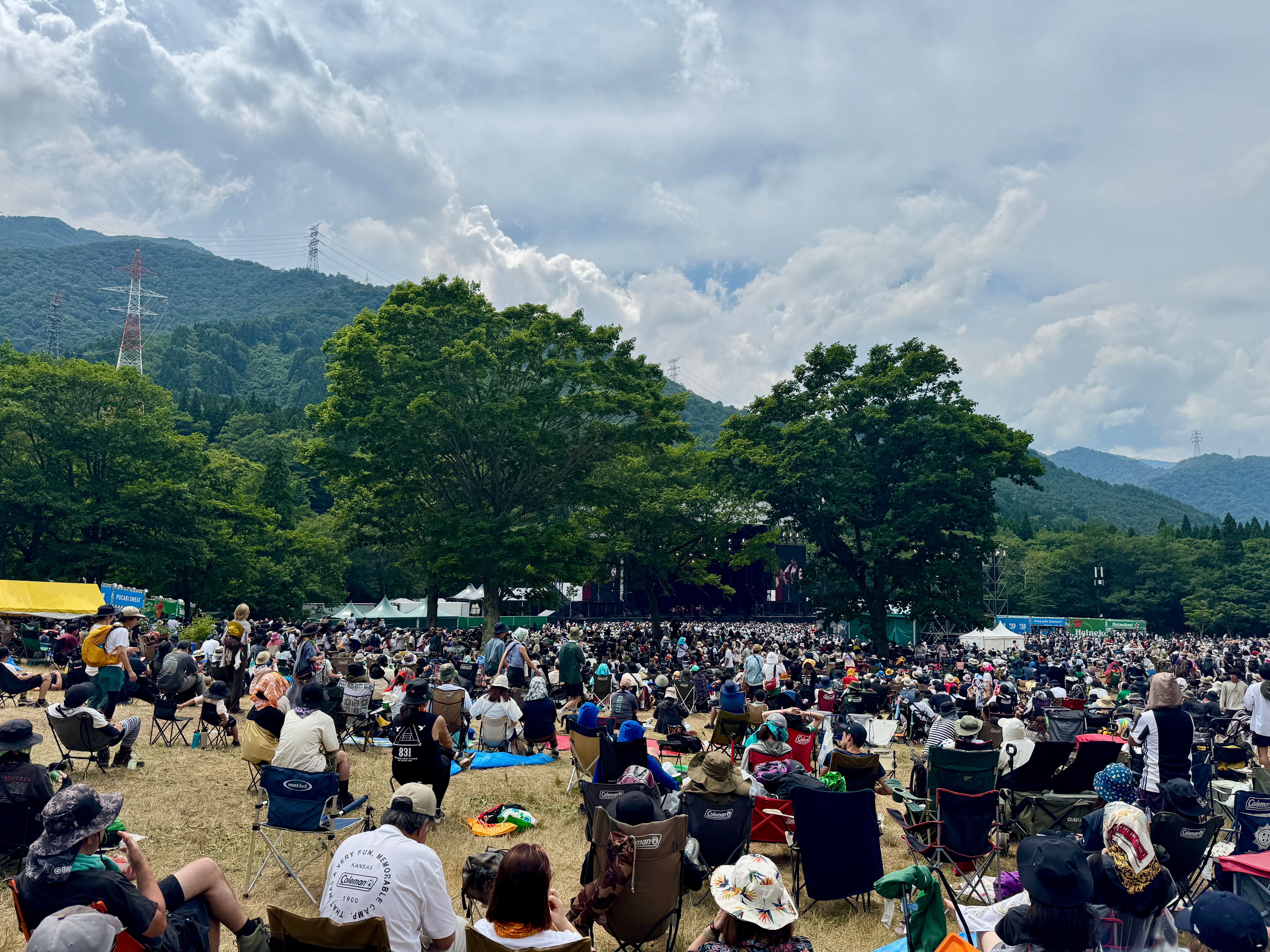 フジロックフェスティバル2025の最終日が27日、新潟・苗場スキー場で開催された。黃信維‘