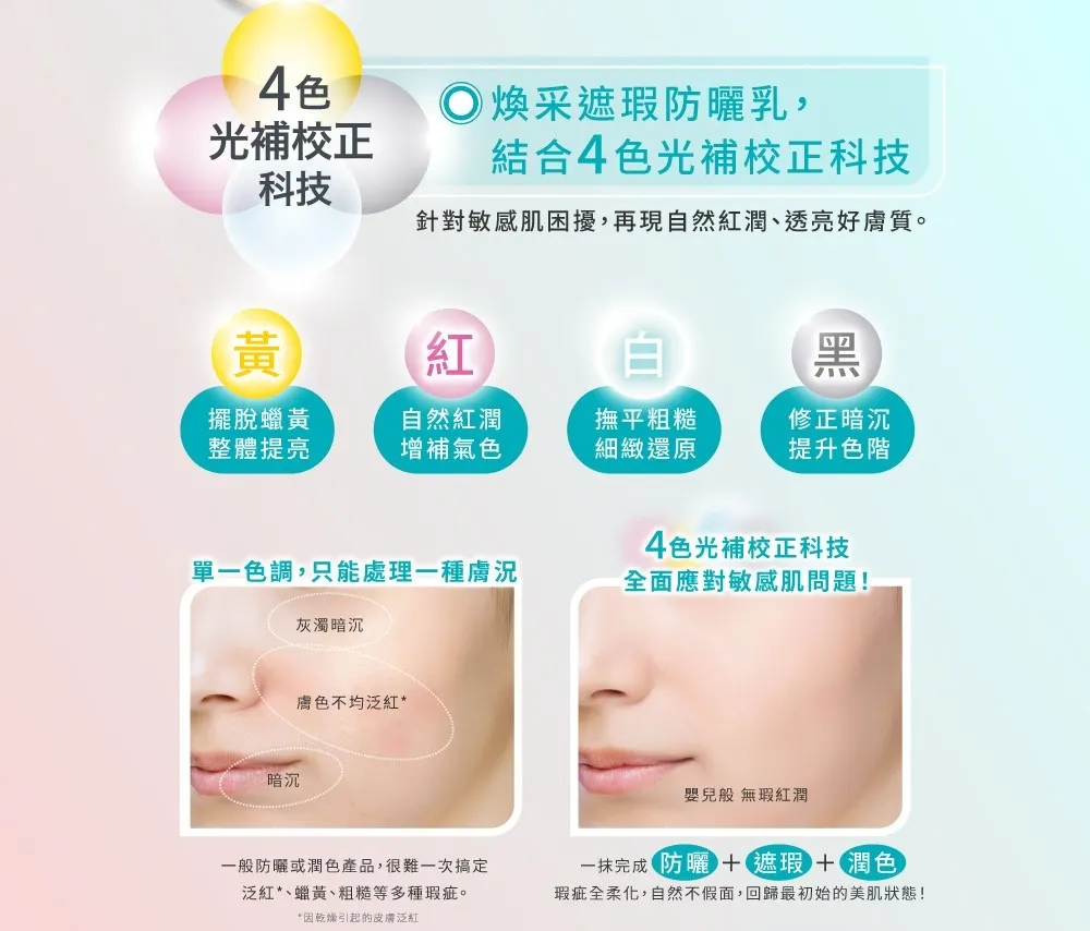Curel Y25 UV_煥采遮瑕防曬乳(圖_花王台灣提供)