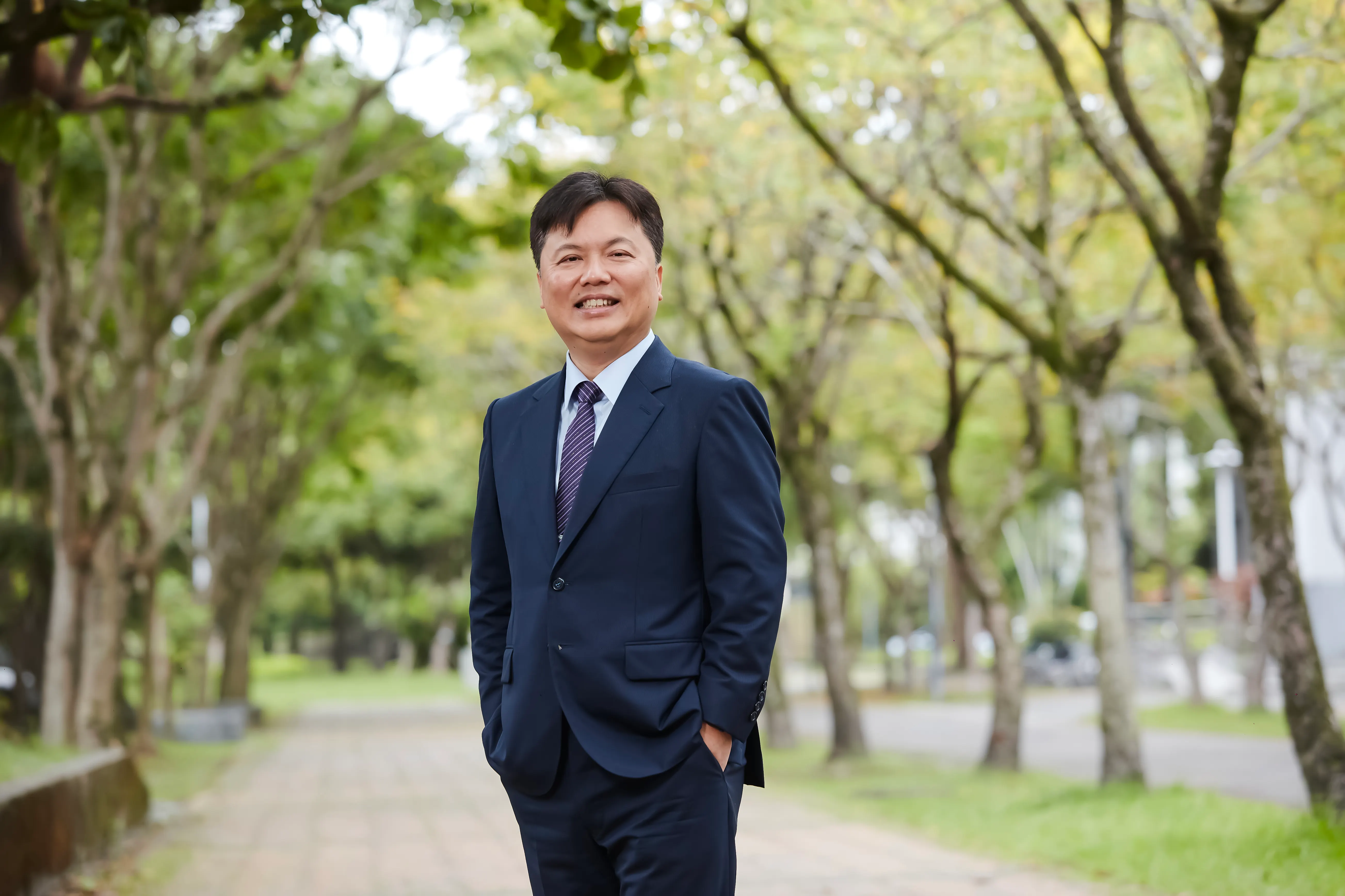 校長陳威戎表示：「宜大將持續凝聚共識、務實革新，深化教學與社會實踐，以宏觀視野、積極作為，穩步前行。」（圖／宜蘭大學）