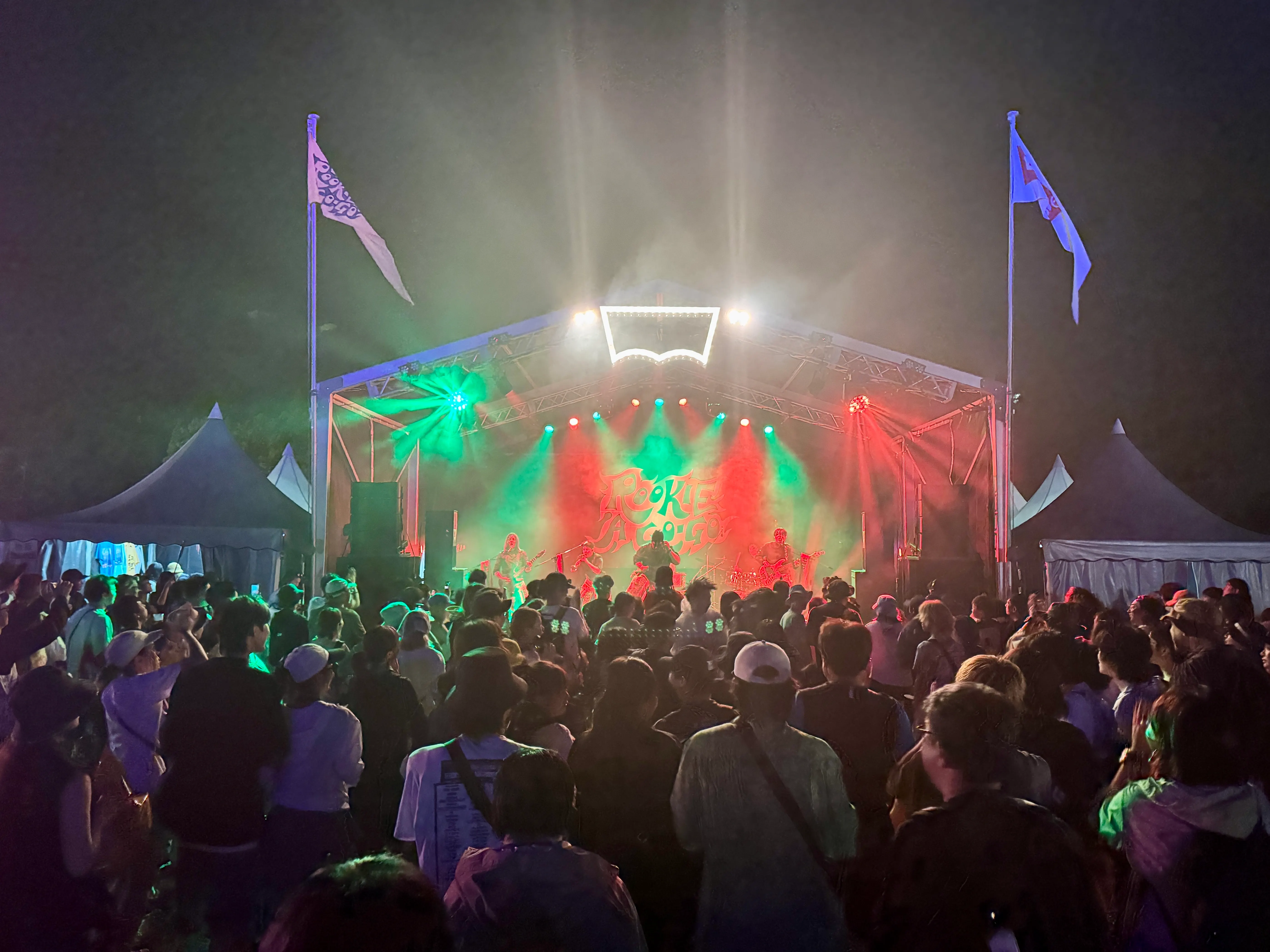 20250728-樂團「震樂堂」融合宮廟文化與搖滾金屬，今年首度登上日本富士搖滾節。（黃信維攝）