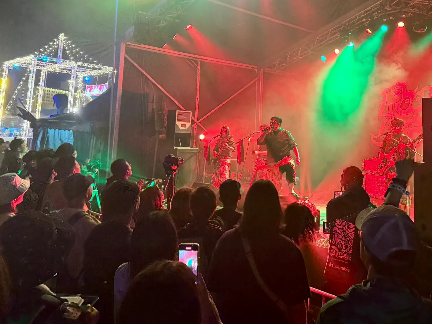 20250729-台灣樂團震樂堂登上「ROOKIE A GO-GO」舞台。（黃信維攝）