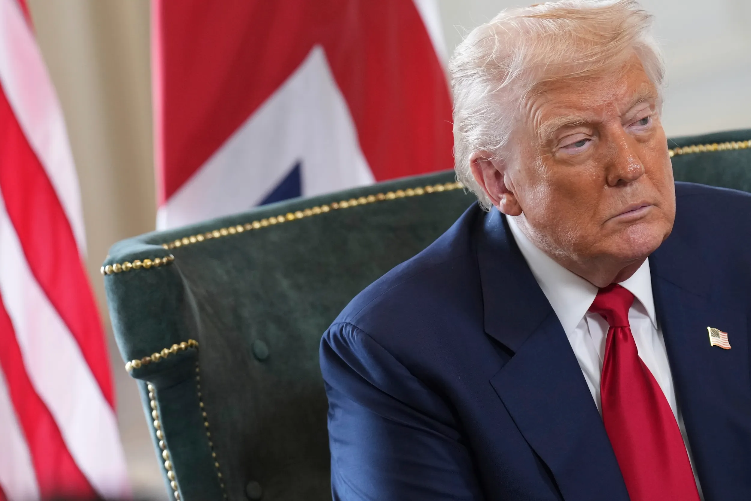 美國總統川普。（美聯社）