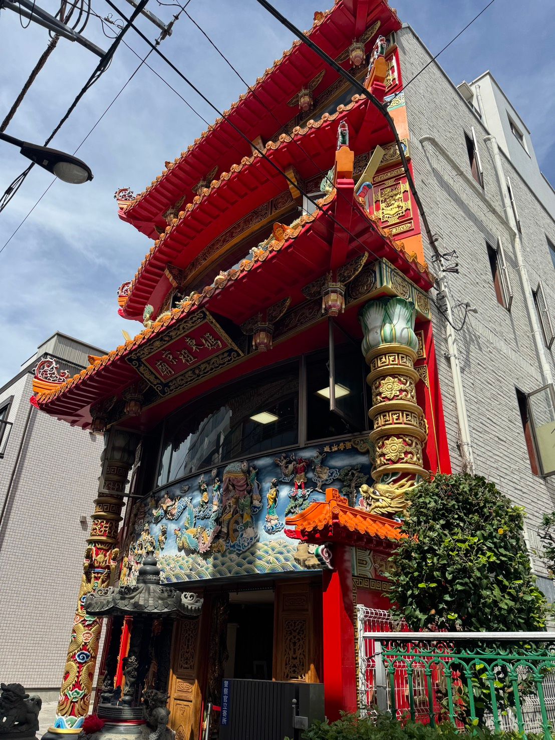 東京媽祖廟。（黃信維攝）