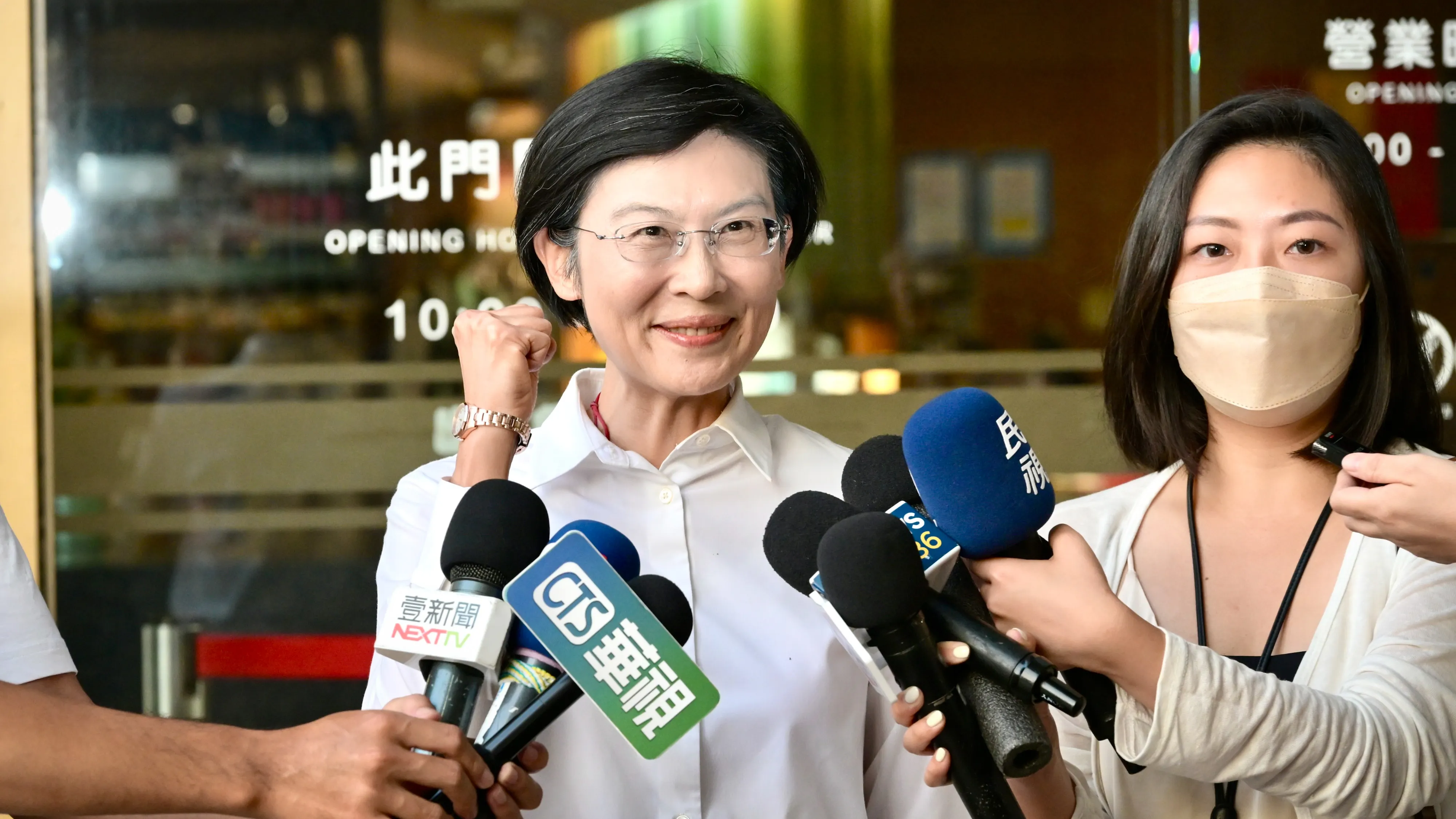 20250730-民進黨立委林岱樺30日赴廉政會說明有關涉嫌詐領助理費案。（顏麟宇攝）