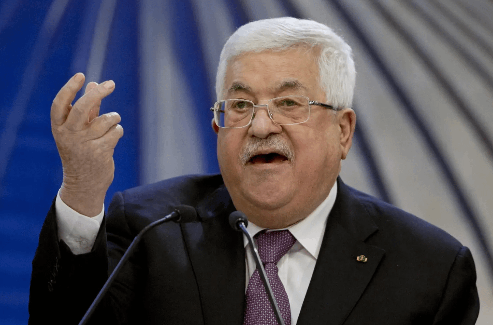 巴勒斯坦自治政府主席阿巴斯（Mahmoud Abbas）。（美聯社）
