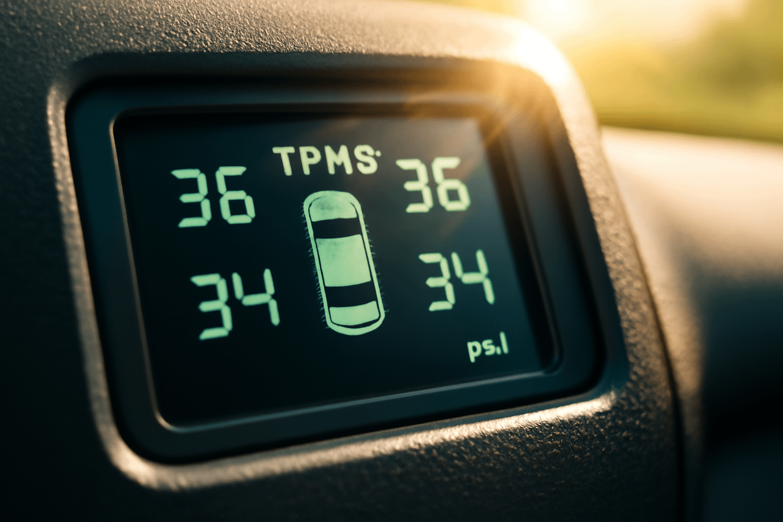 ▲行車前建議先量胎壓,記得依原廠數值調整,若家中有胎壓偵測器更好,就能隨時掌握胎壓狀態。(圖/AI生成)