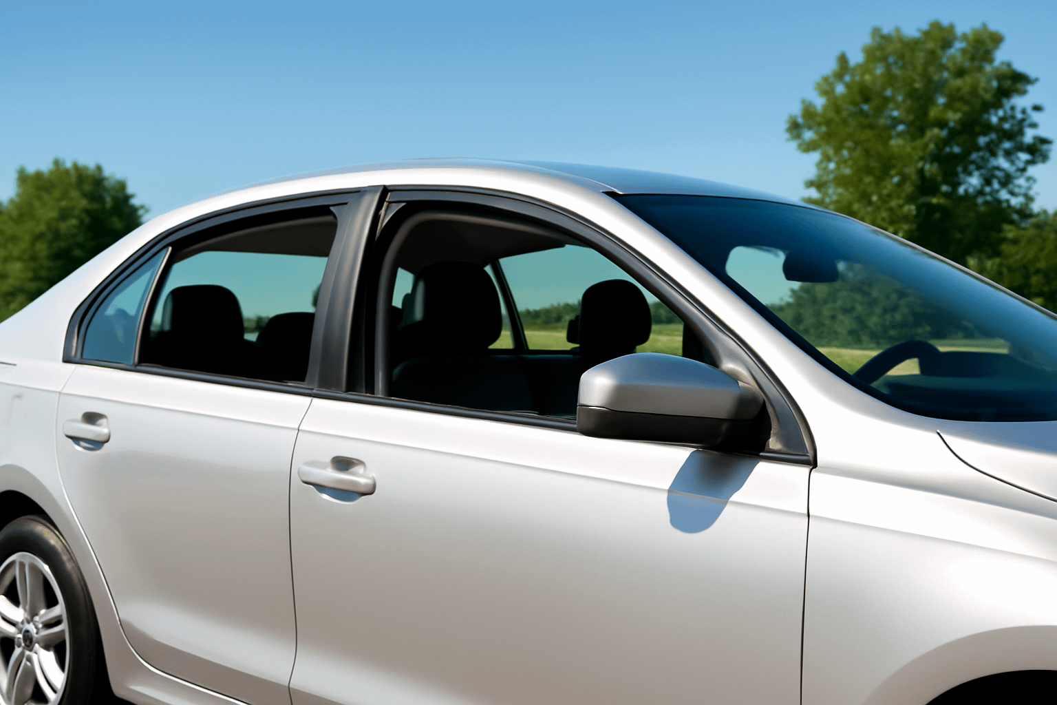 ▲夏日車內降溫的祕訣,第一步就是打開全部車窗,讓車內悶熱的空氣快速排出,接著才是開送風、開冷氣。