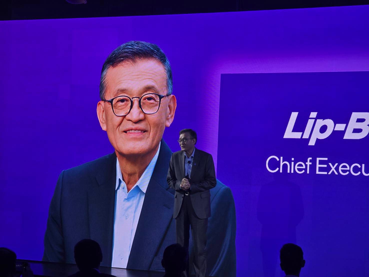 20250808-英特爾慶祝40周年的晚會。圖為陳立武。（魏鑫陽攝）