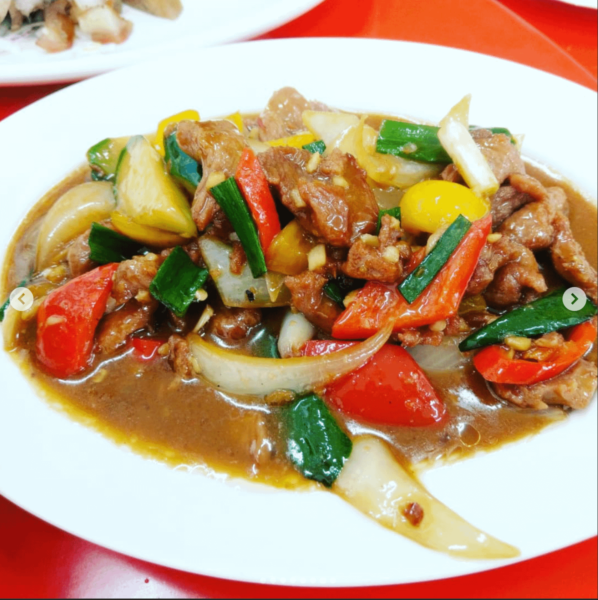 九格浪原住民風味餐。（圖／取自IG＠wty952001）