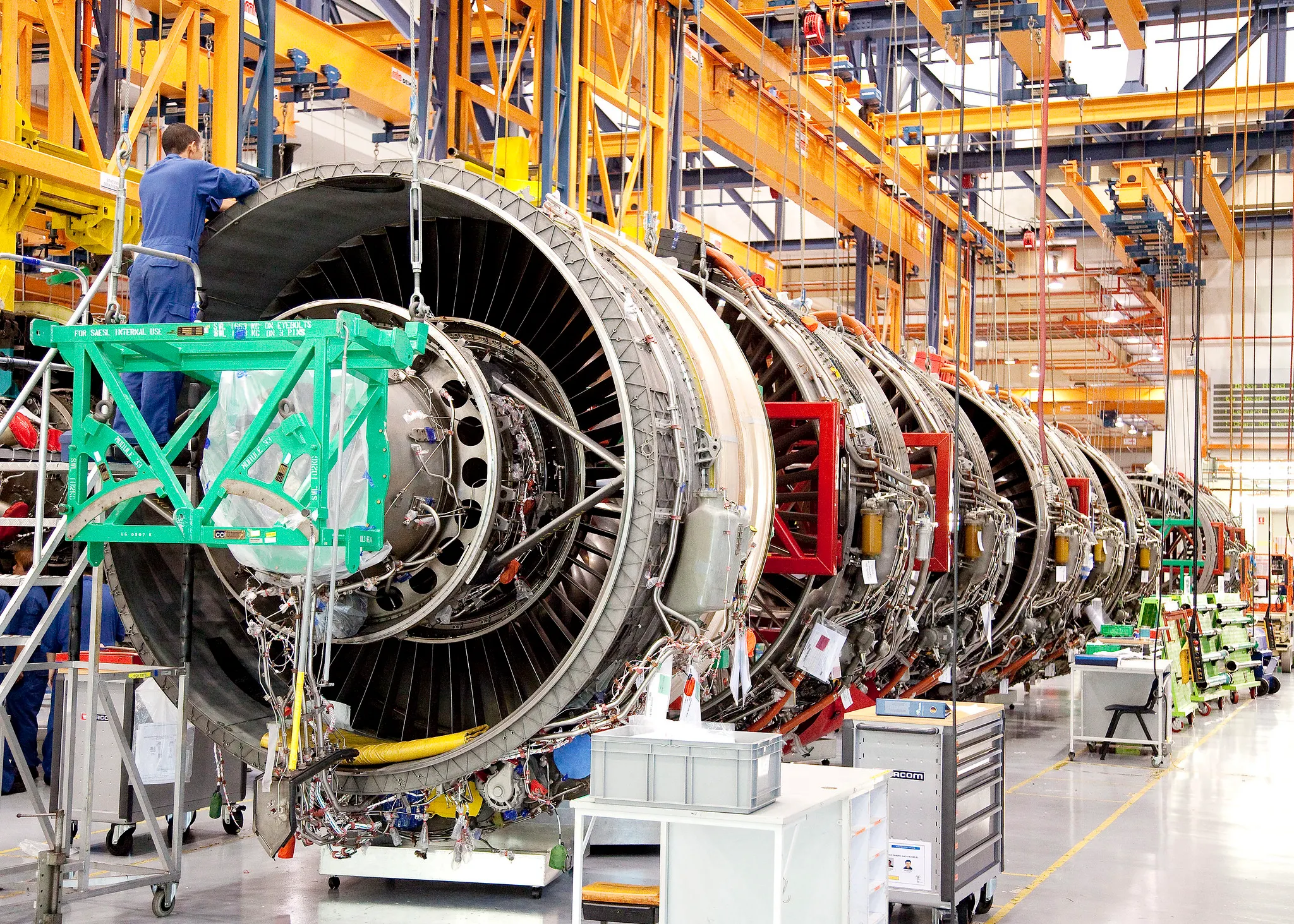 勞斯萊斯重要的獲利部門：飛機引擎。（翻攝自Rolls-Royce官網）