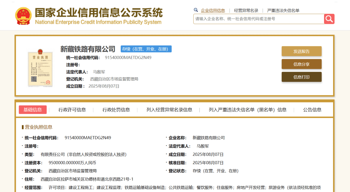 新蔵鉄道有限公司設立。