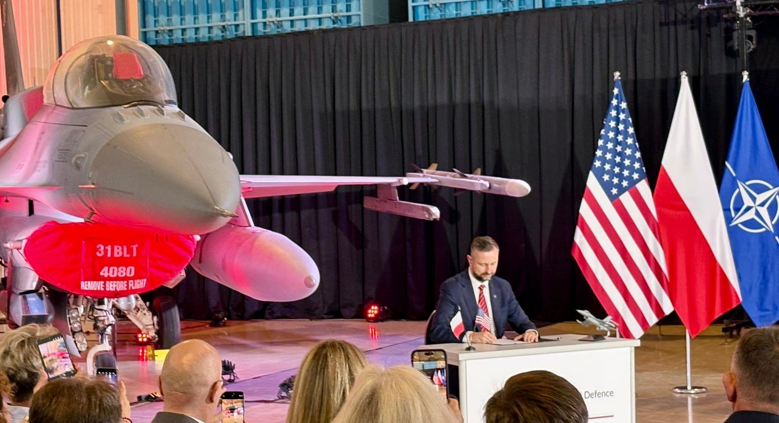 波蘭再砸重金，升級麾下48架F-16戰機，讓其進化為最新的F-16V版本。（翻攝自波蘭國防部粉專）