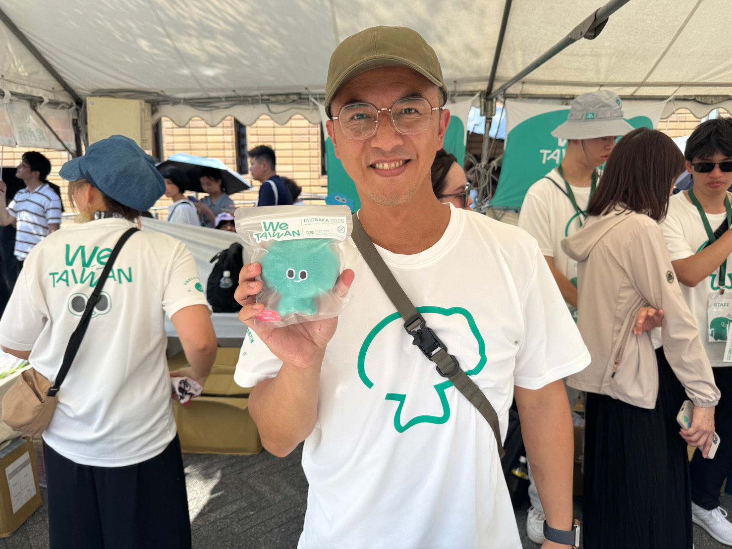 文化總會副秘書長詹賀舜。（黃信維攝）