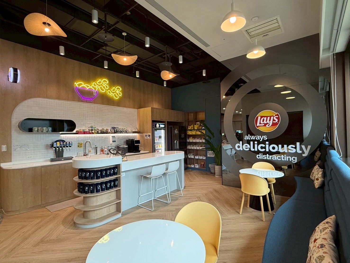 「台灣百事」全新辦公室就像創意樂園，充滿創造力，讓夥伴激盪創意火花。