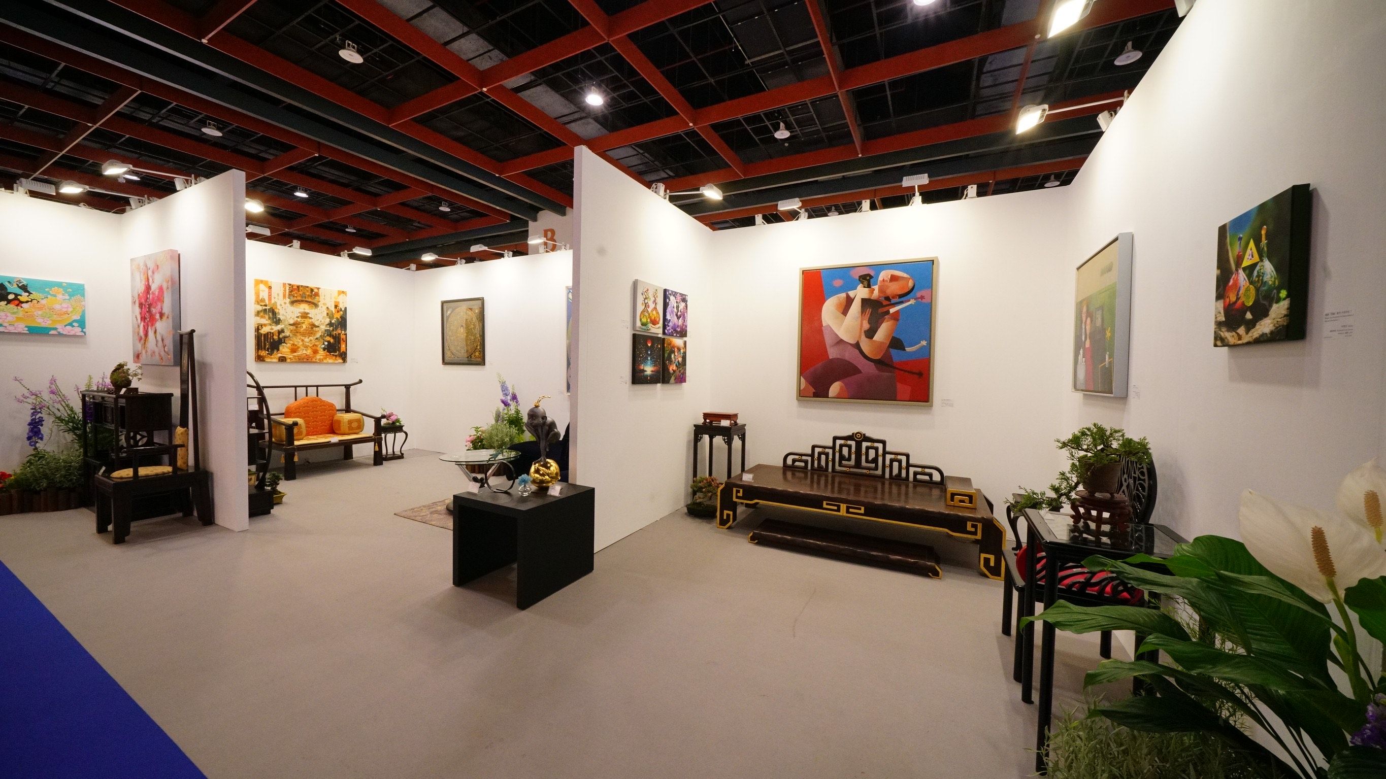 以嶄新創意的藝術展覽型態呈現，讓藝術融入家居、生活的沉浸式體驗。（圖/台北新藝術博覽會/提供）