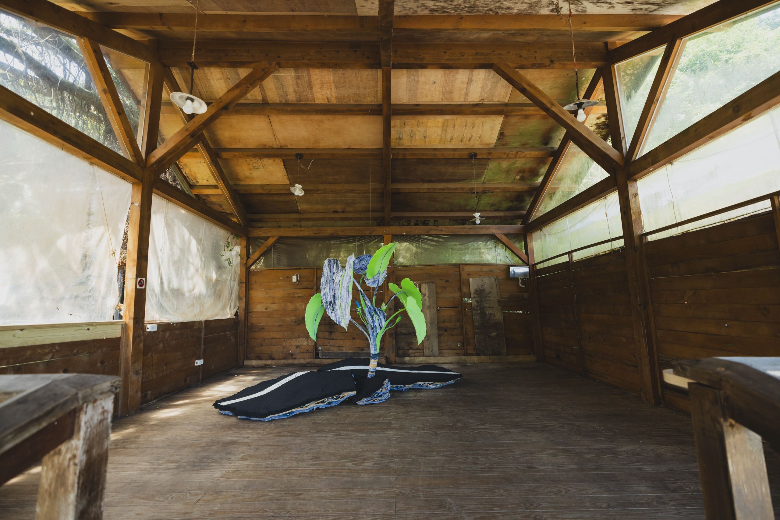 藝術雙人組「太認真」作品「造山運動場」。（圖/新北市立黃金博物館）
