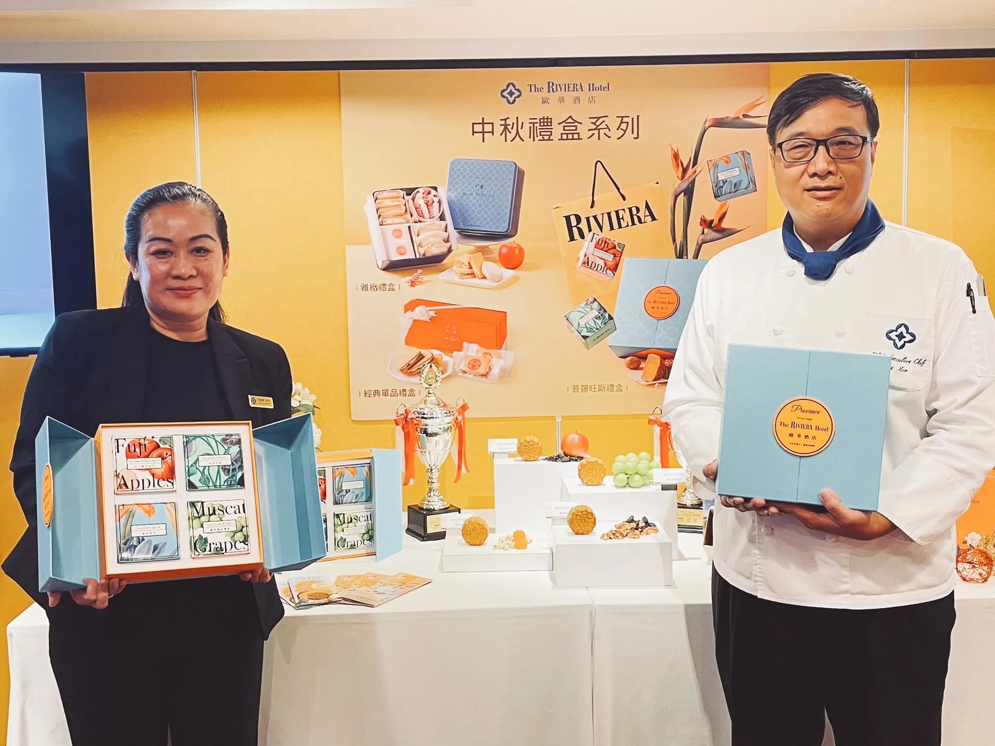 2025中秋月餅推薦歐華酒店普羅旺斯廣式月餅禮盒，企業禮盒送禮首選推薦。（圖／歐華酒店提供）