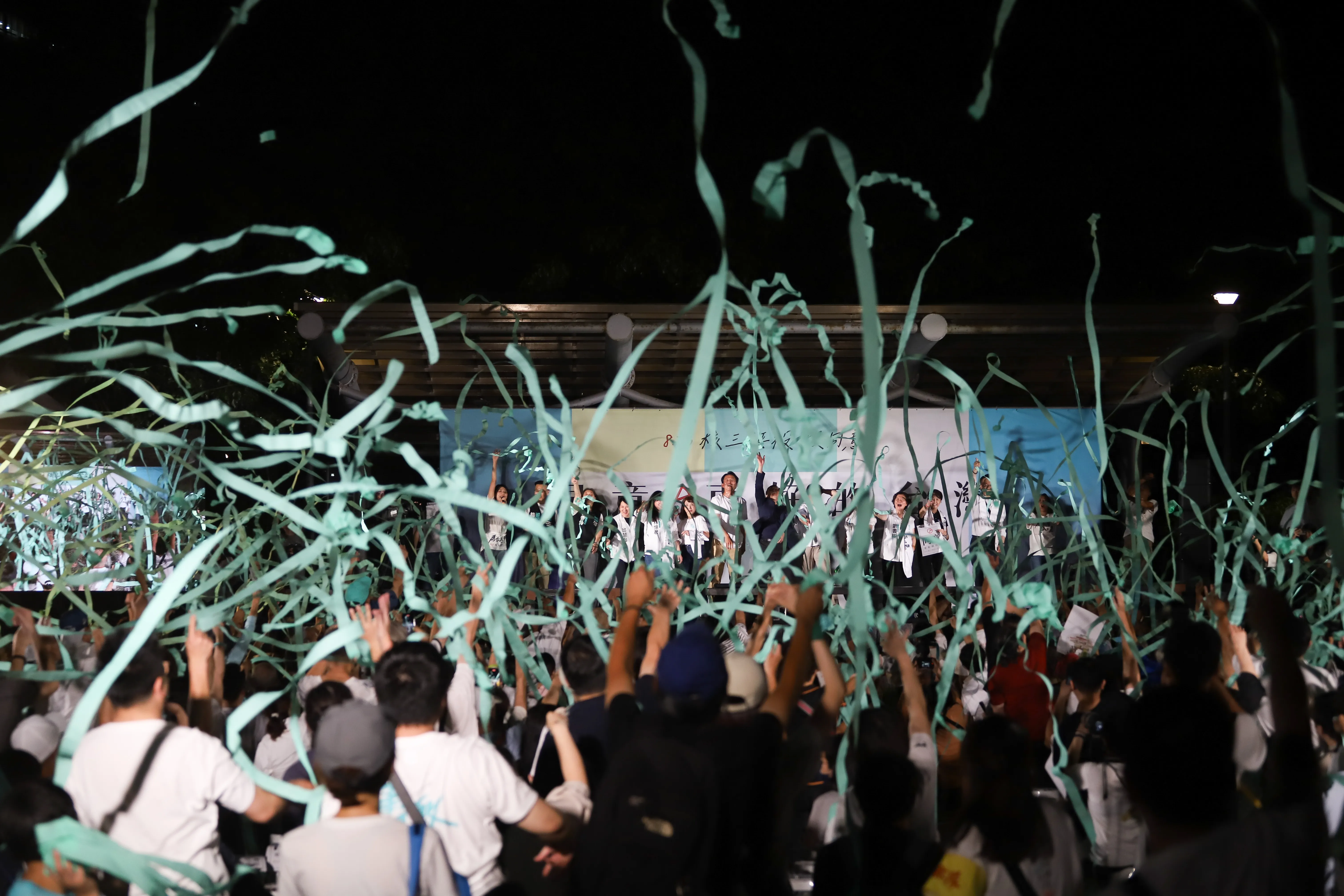 20250822-民眾黨核三重啟公投選前之夜。（陳品佑攝）